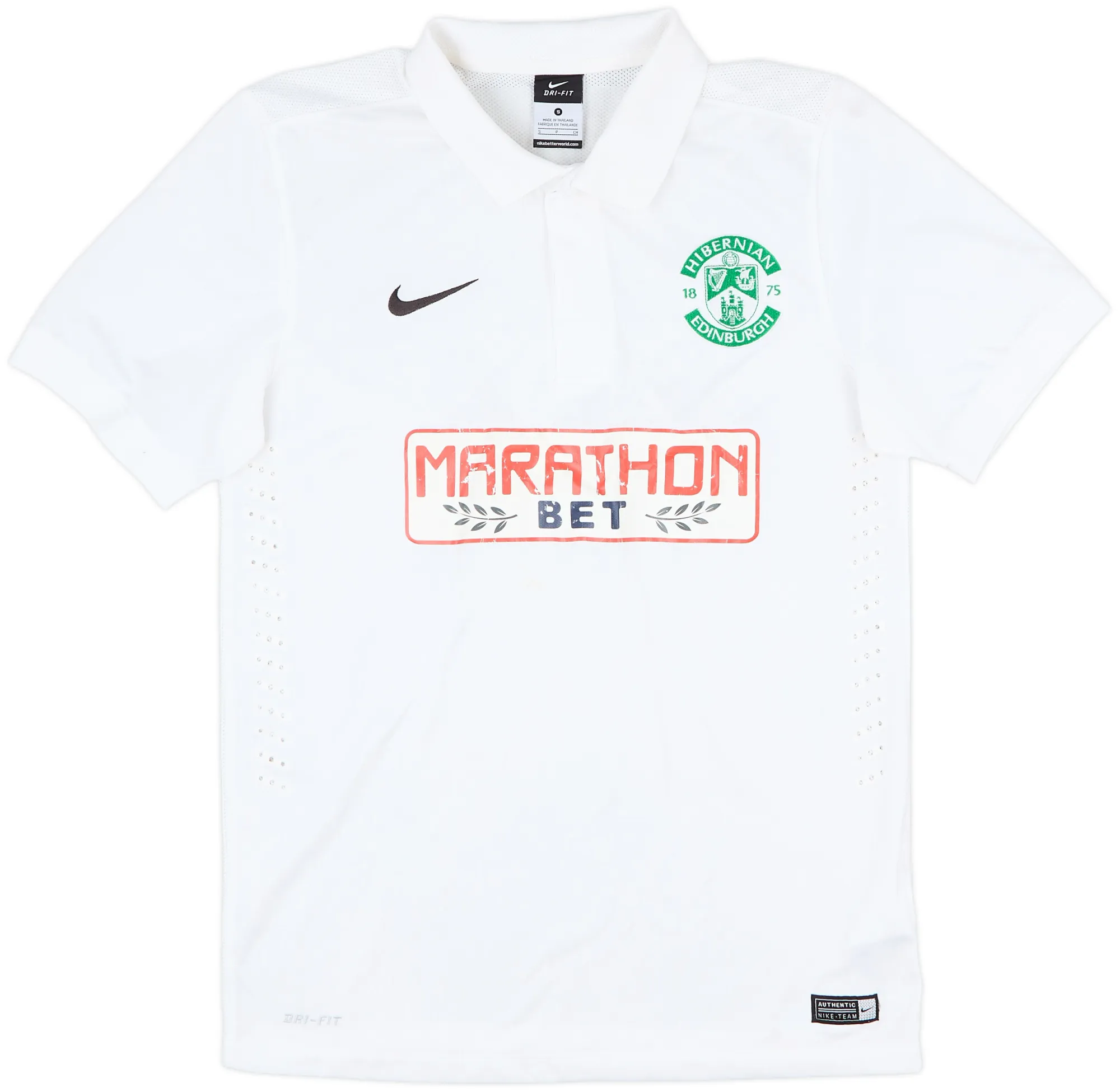 Nike Hibernian Mens SS Away Shirt 2014/15