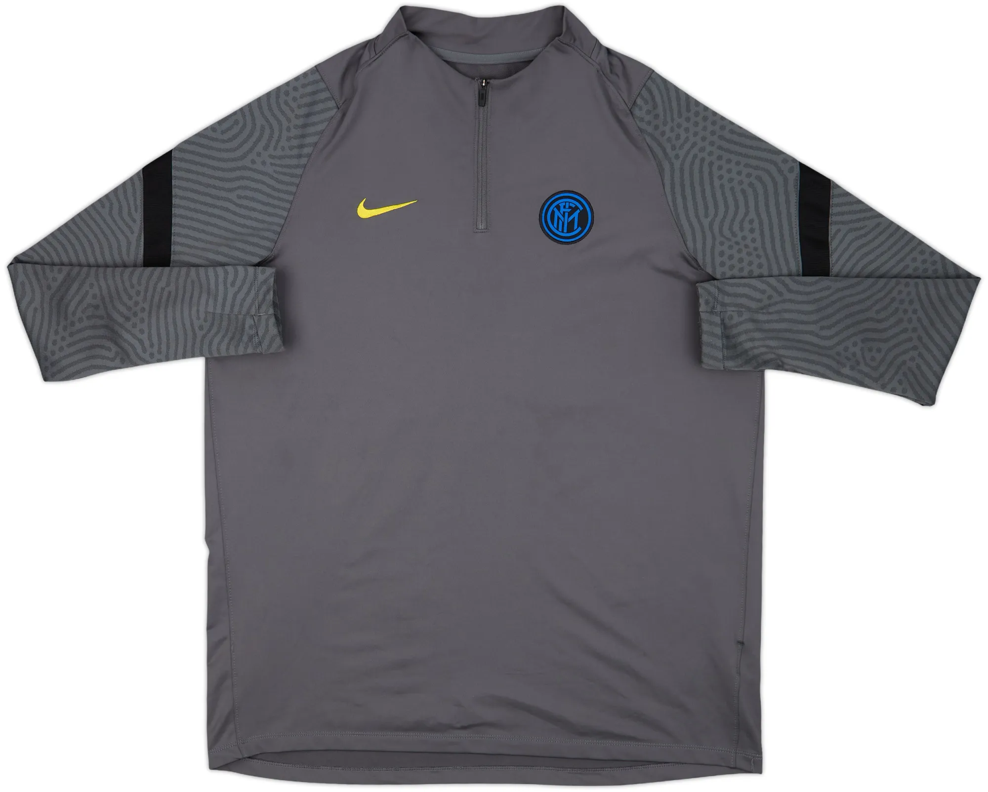 2020-21 Inter Milan Nike 1/4 Zip Training Top - 8/10 - (XL)