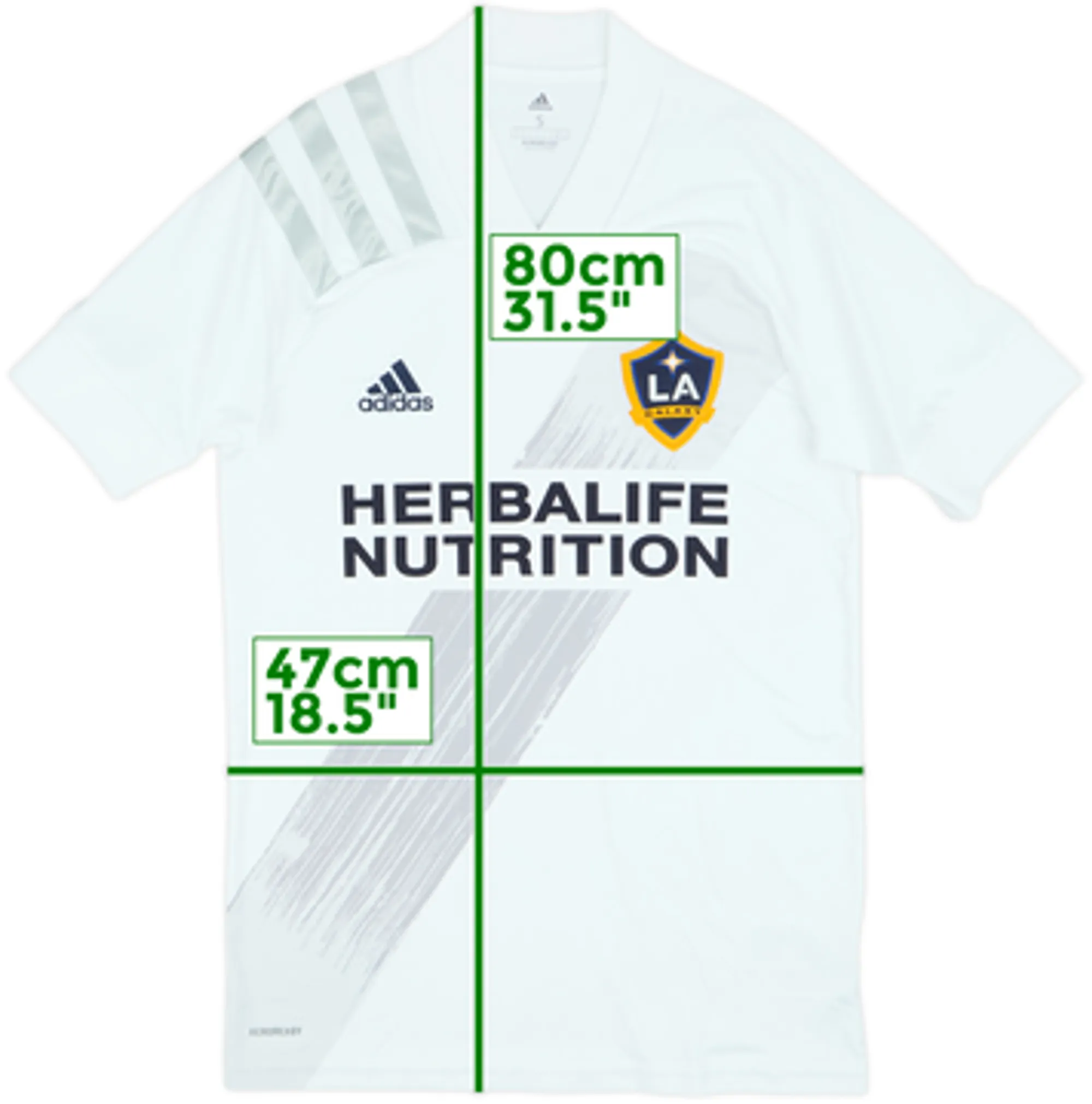 adidas LA Galaxy Mens SS Home Shirt 2020