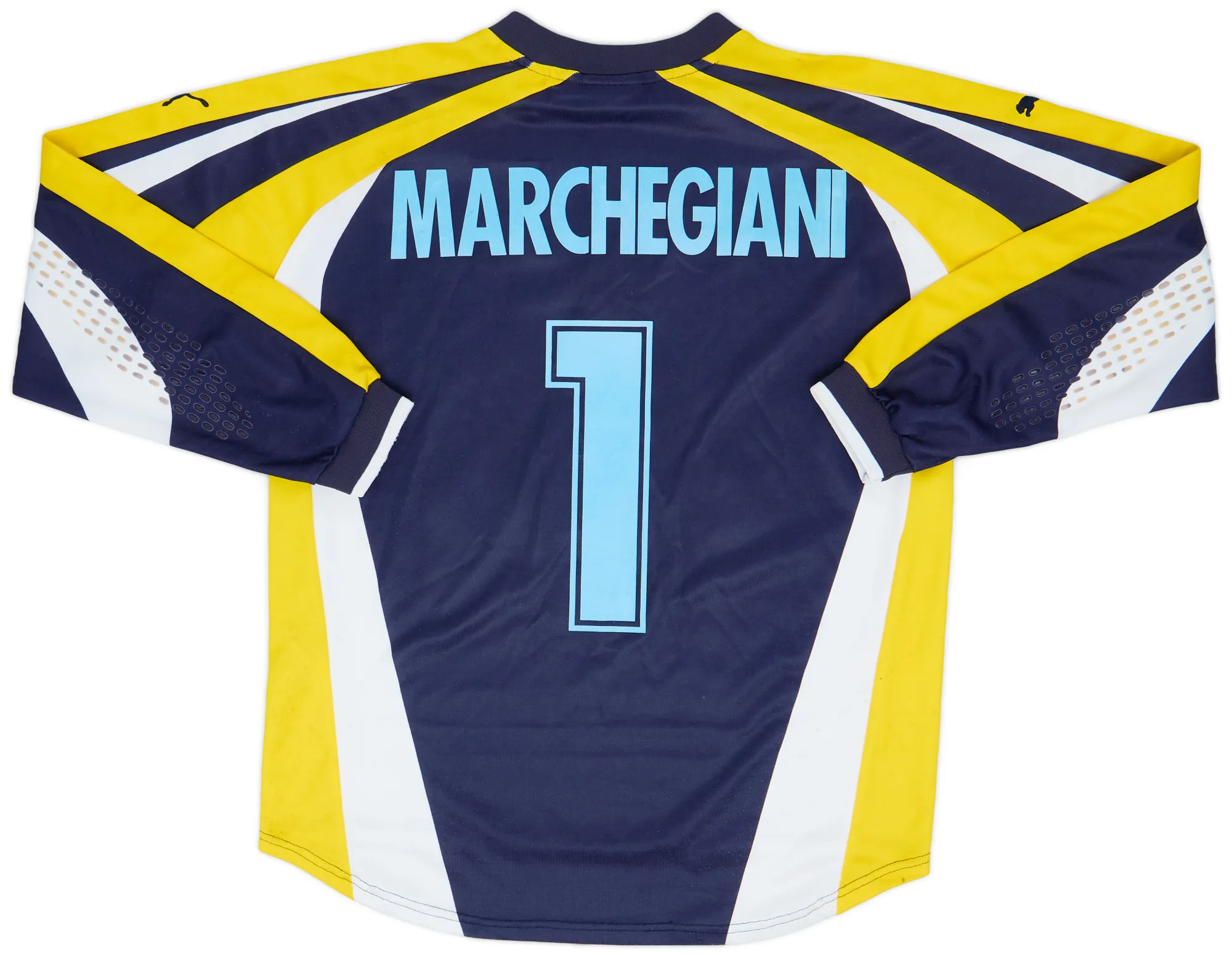 Puma Lazio Mens LS Goalkeeper Home Shirt 1999/00