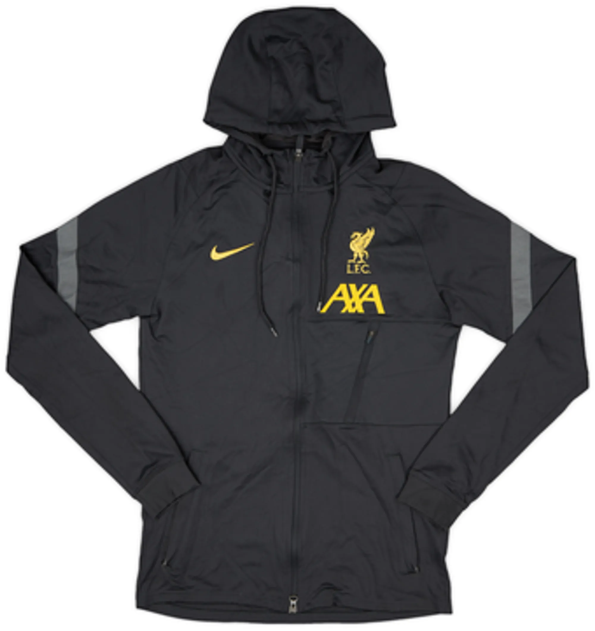 2021-22 Liverpool Nike Hooded Track Jacket - 8/10 - (L)