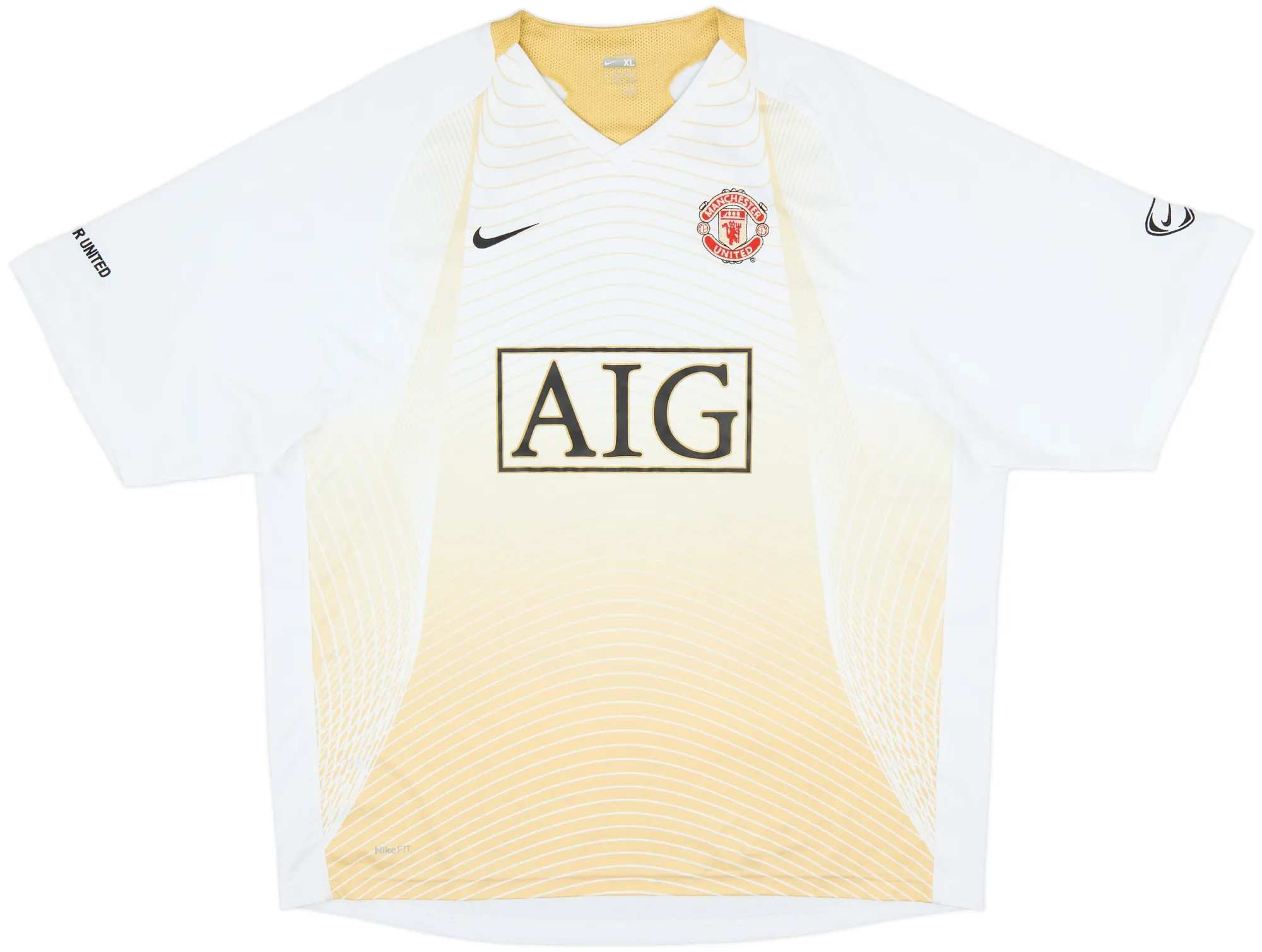 Nike Manchester United Mens SS Home Shirt 2007/08