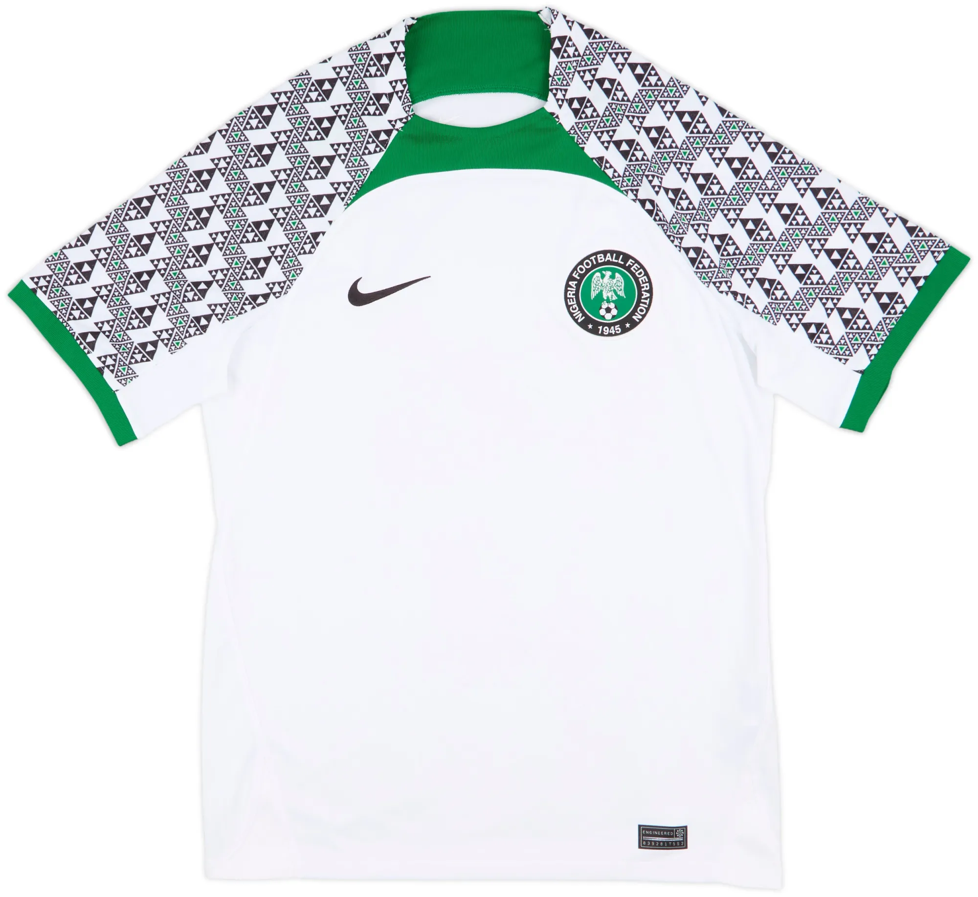 Nike Nigeria Mens SS Away Shirt 2022