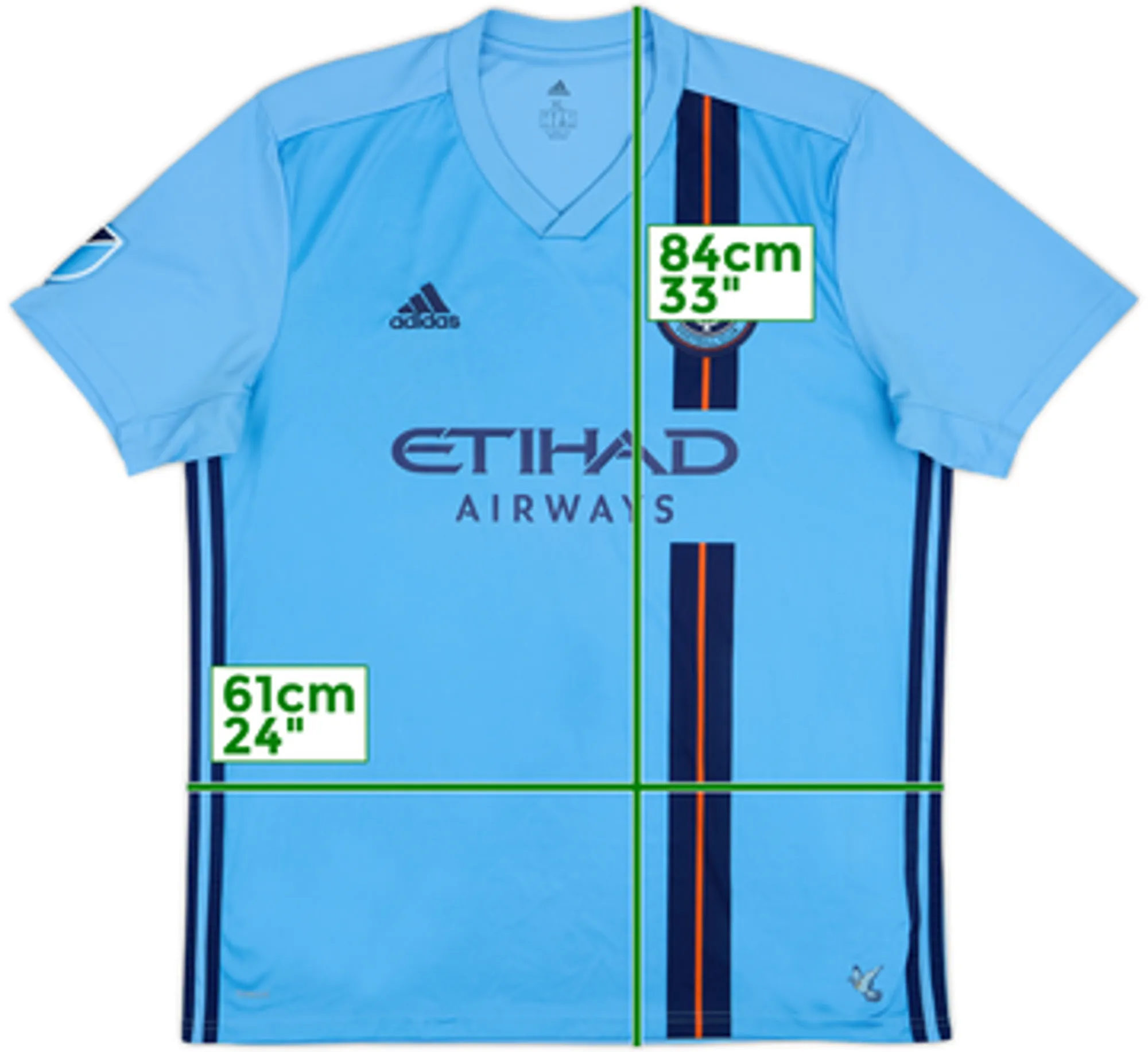 adidas New York City Mens SS Home Shirt 2019