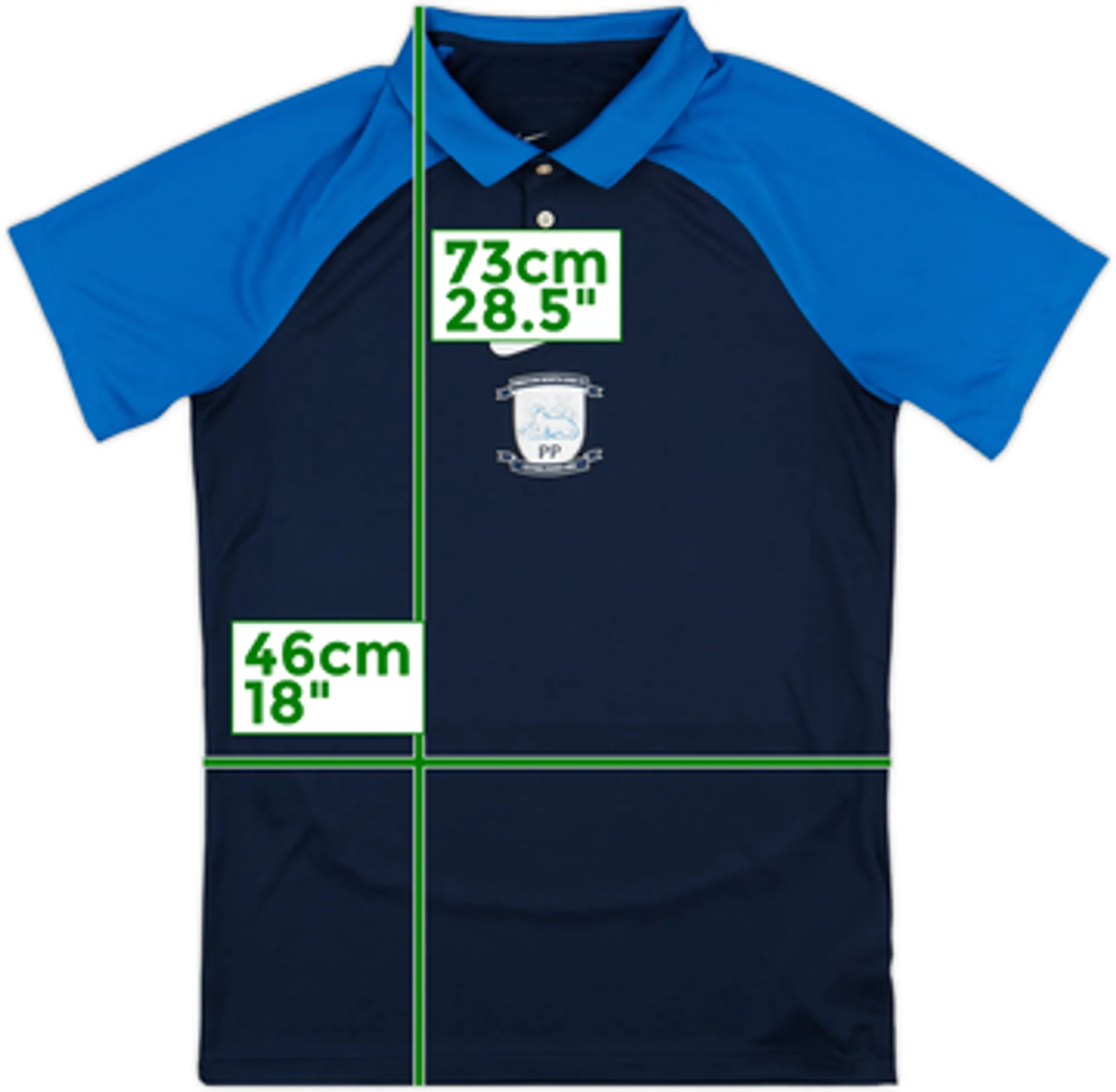 Nike Preston North End Mens SS Home Shirt 2022/23