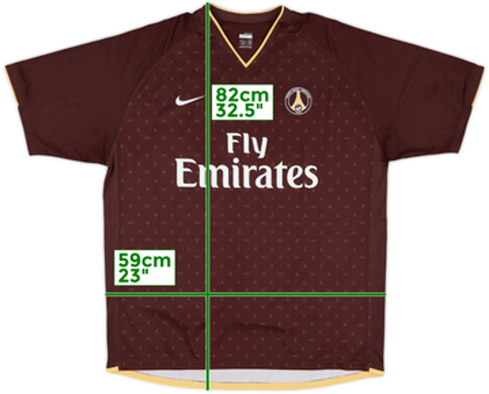 Nike Paris Saint Germain Mens SS Away Shirt 2006/07