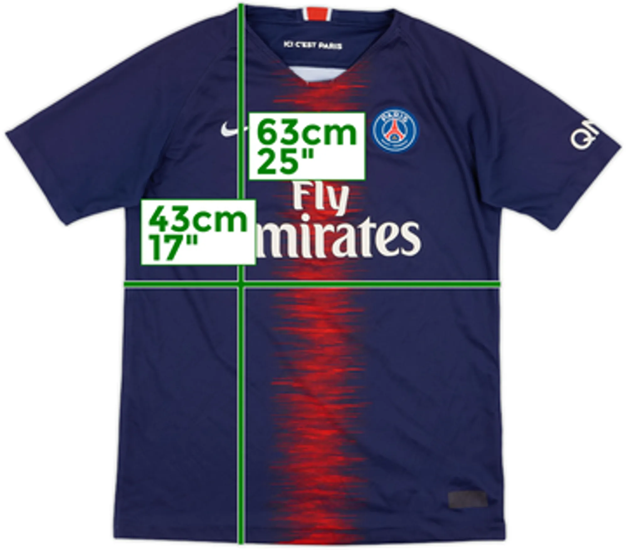Nike Paris Saint Germain Boys SS Home Shirt 2016/17