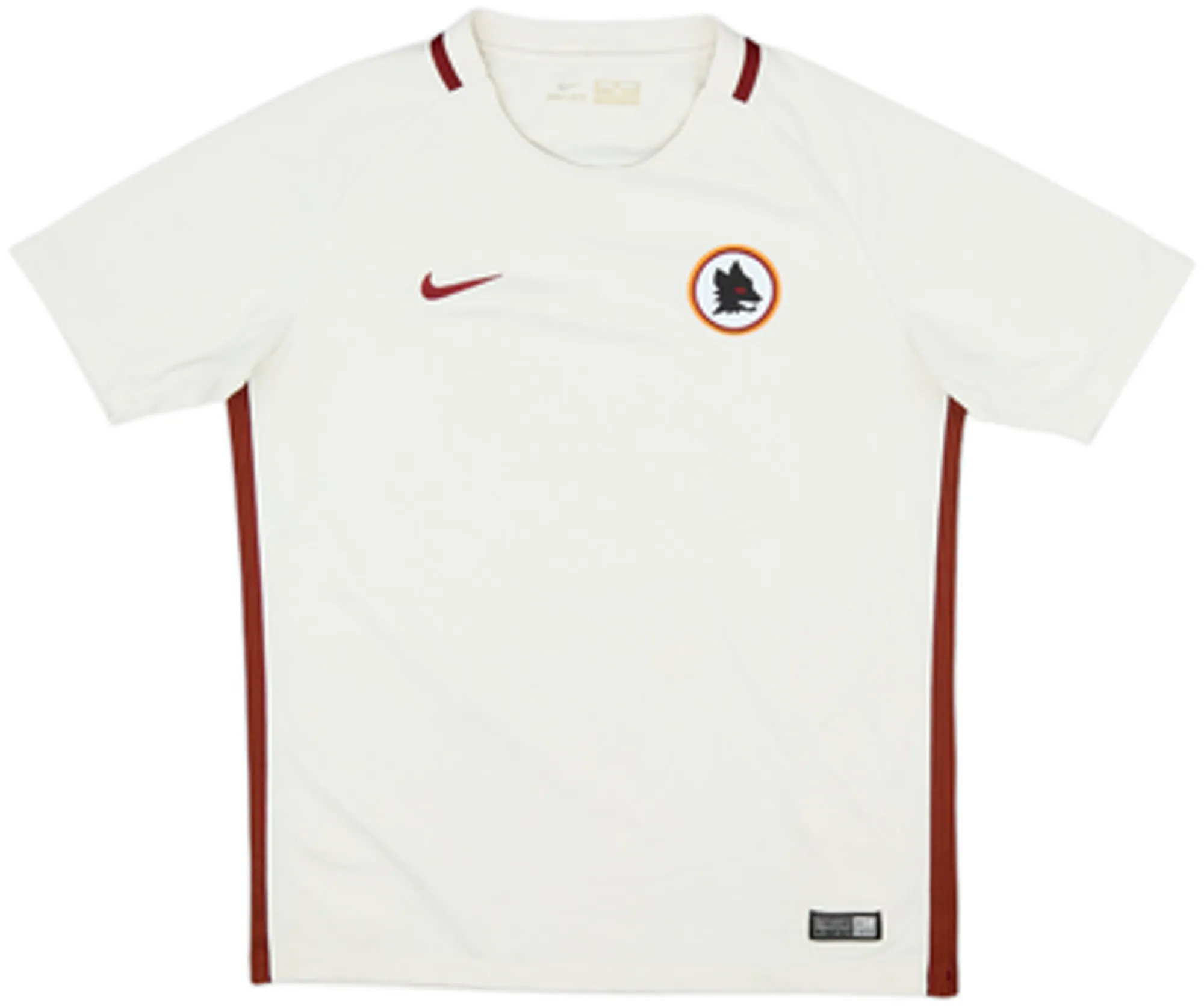 Nike Roma Boys SS Away Shirt 2016/17