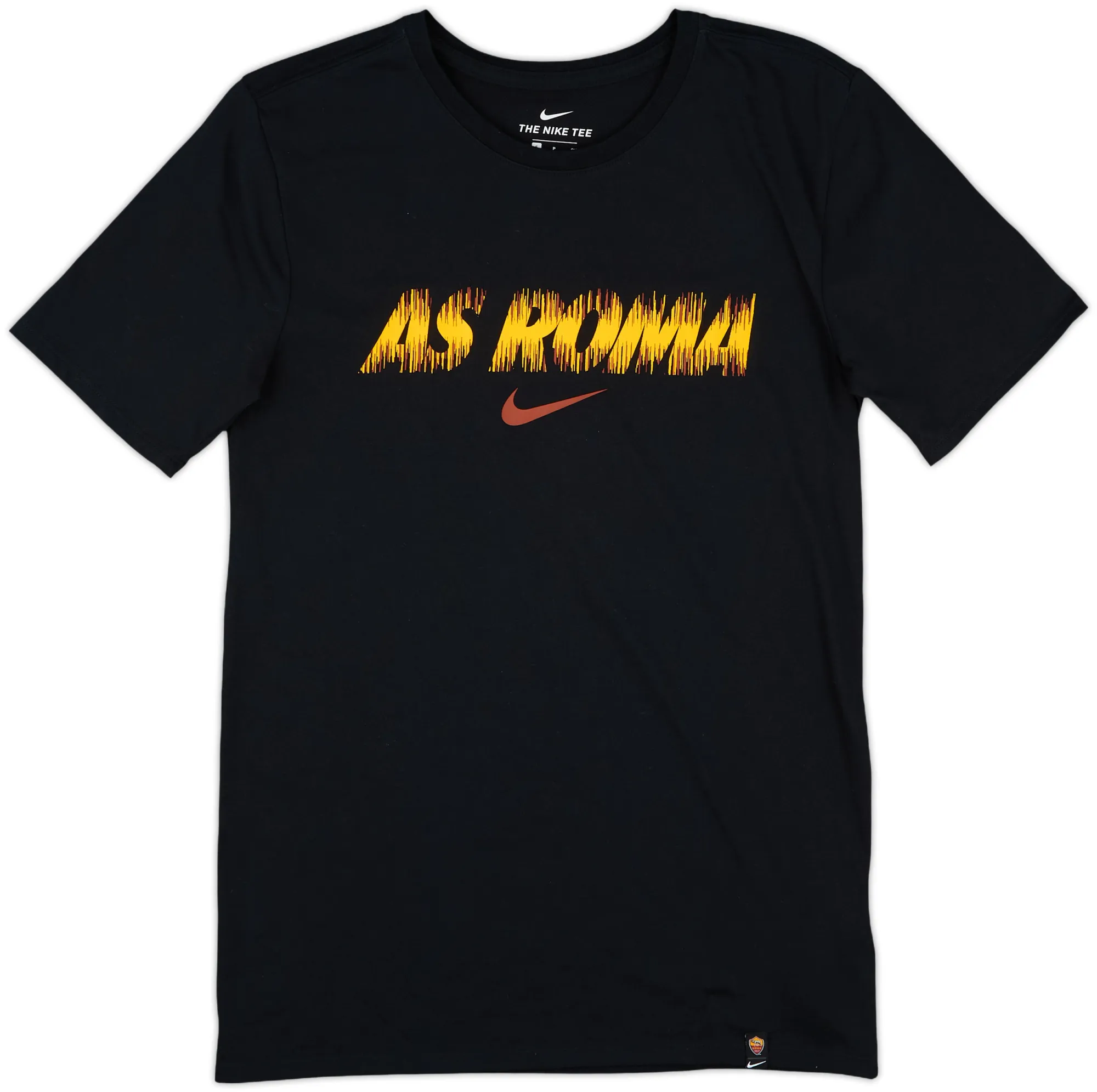 2018-19 Roma Nike Cotton Tee - 9/10 - (S)