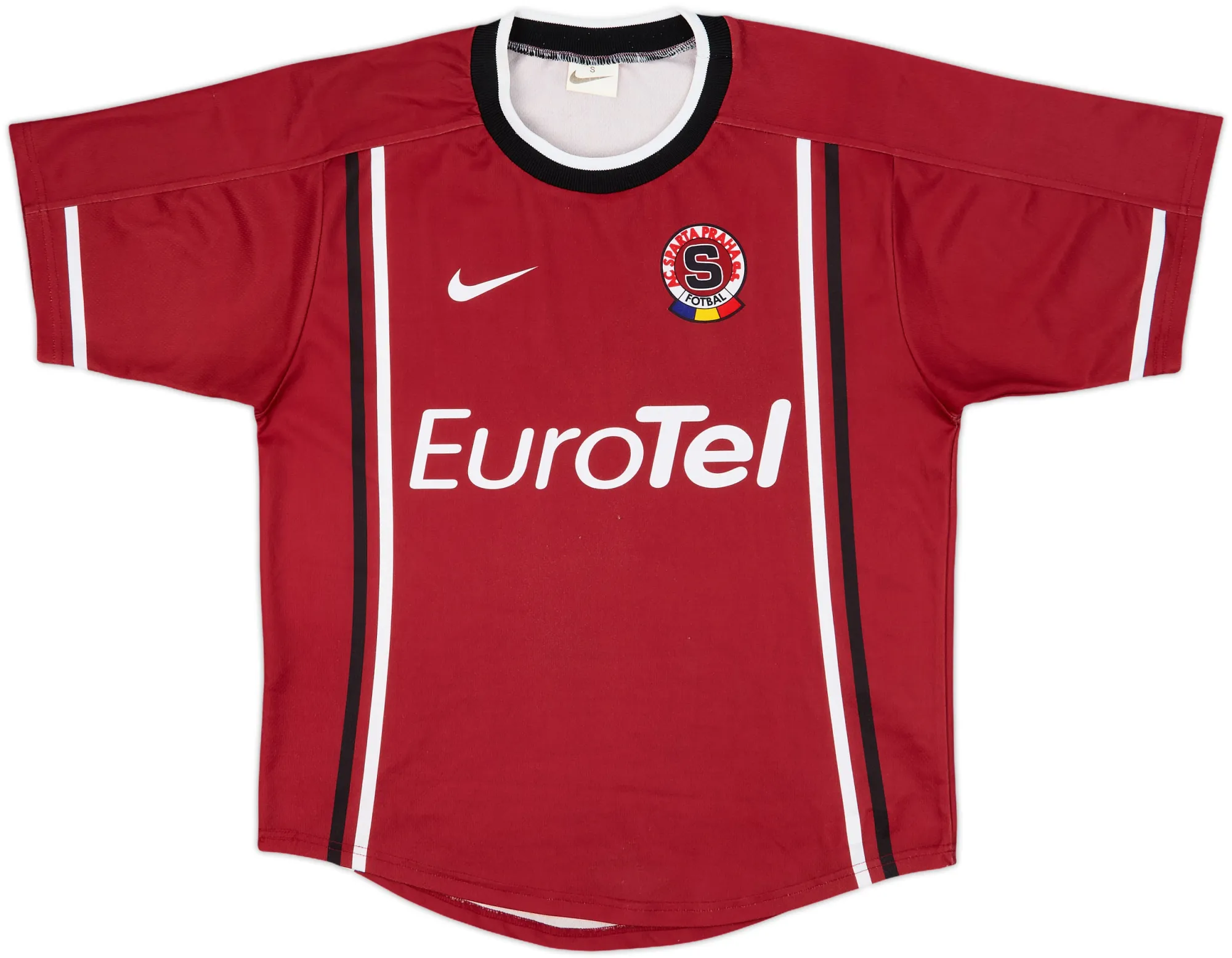Nike Sparta Prague Mens SS Home Shirt 1999/01