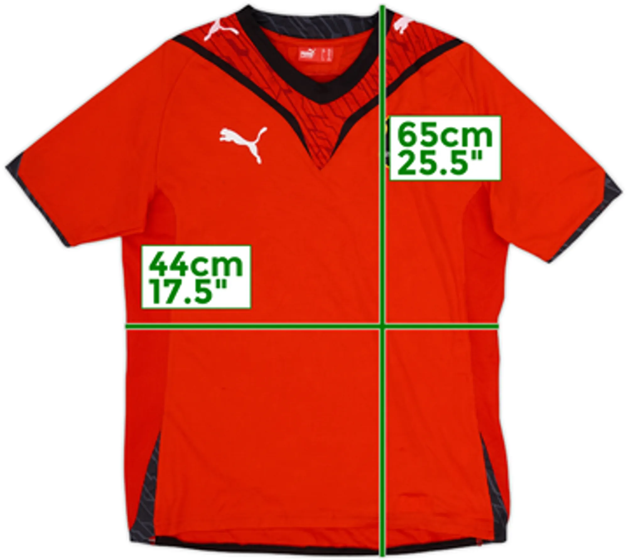 Puma Rennes Mens SS Home Shirt 2009/10