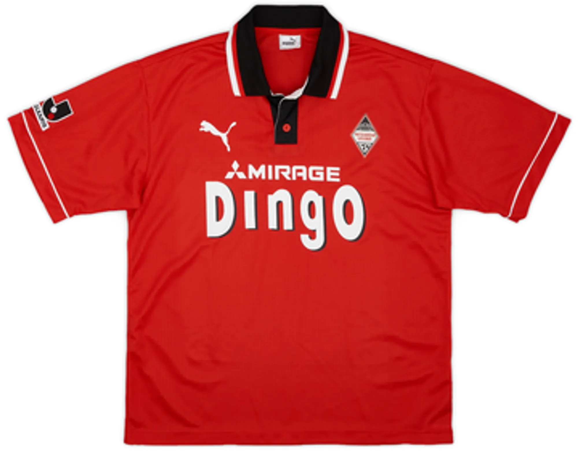 Puma Urawa Red Diamonds Mens SS Home Shirt 1999/00