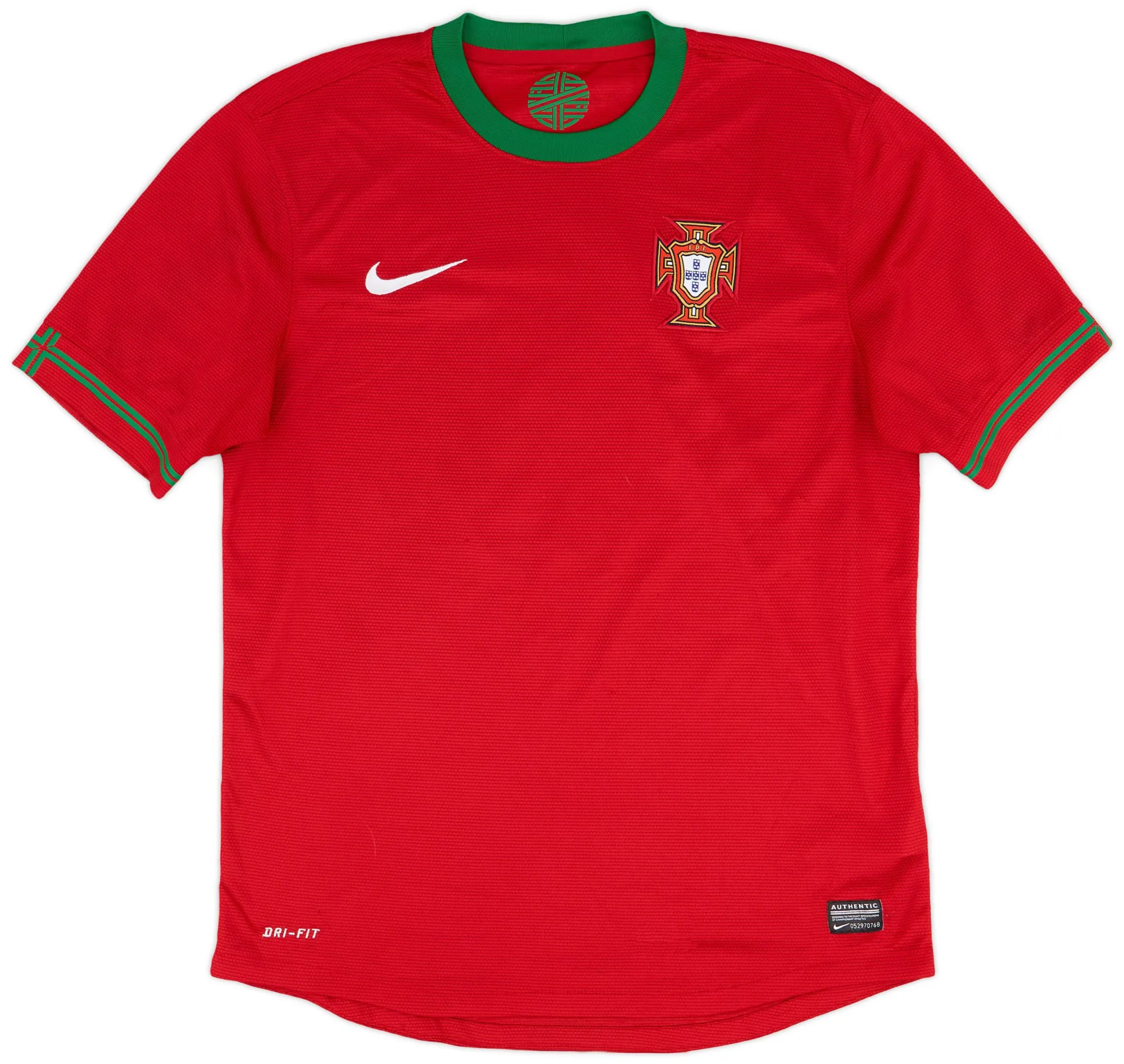 Nike Portugal Mens SS Home Shirt 2012