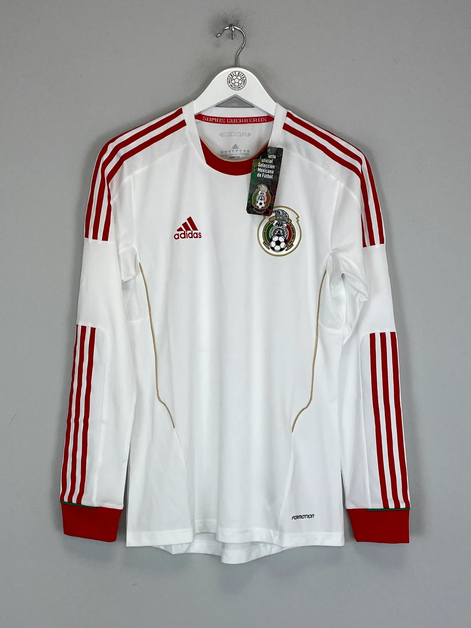 2011/12 MEXICO L/S *BNWT* PLAYER ISSUE AWAY SHIRT MULTIPLE SIZES ADIDAS - Cult Kits, Small / Mexico / 2011