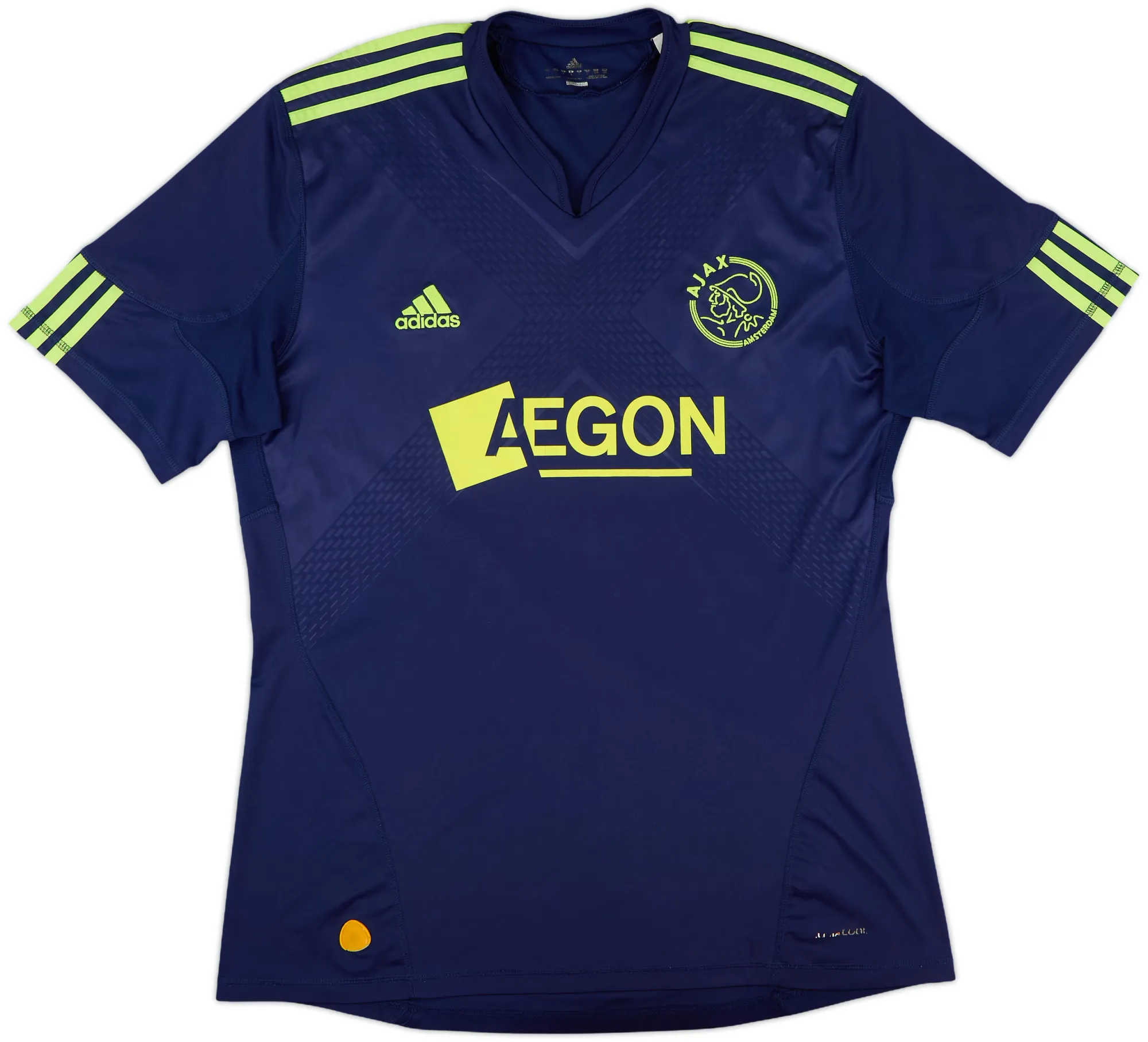 adidas Ajax Mens SS Away Shirt 2010/11
