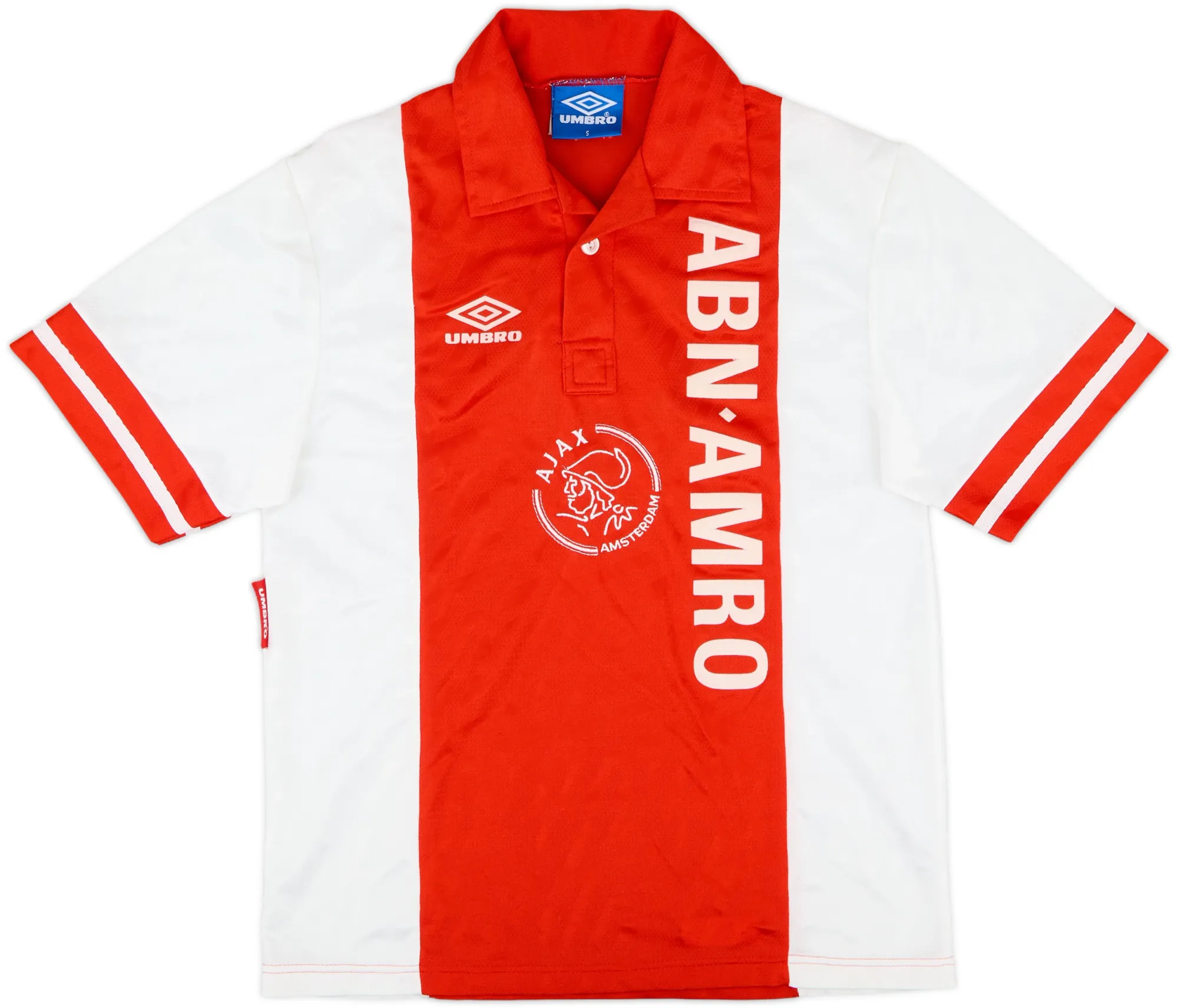 Umbro Ajax Mens SS Home Shirt 1993/94