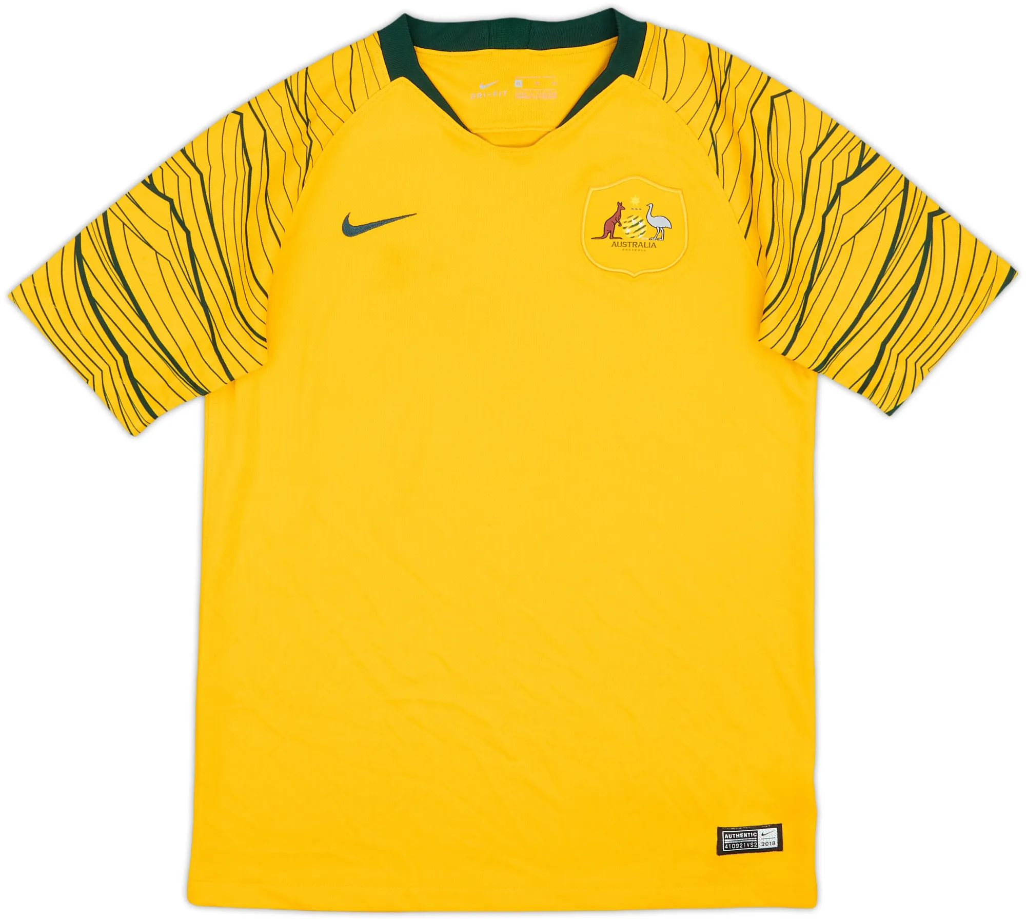 Nike Australia Womens SS Home Shirt 2018