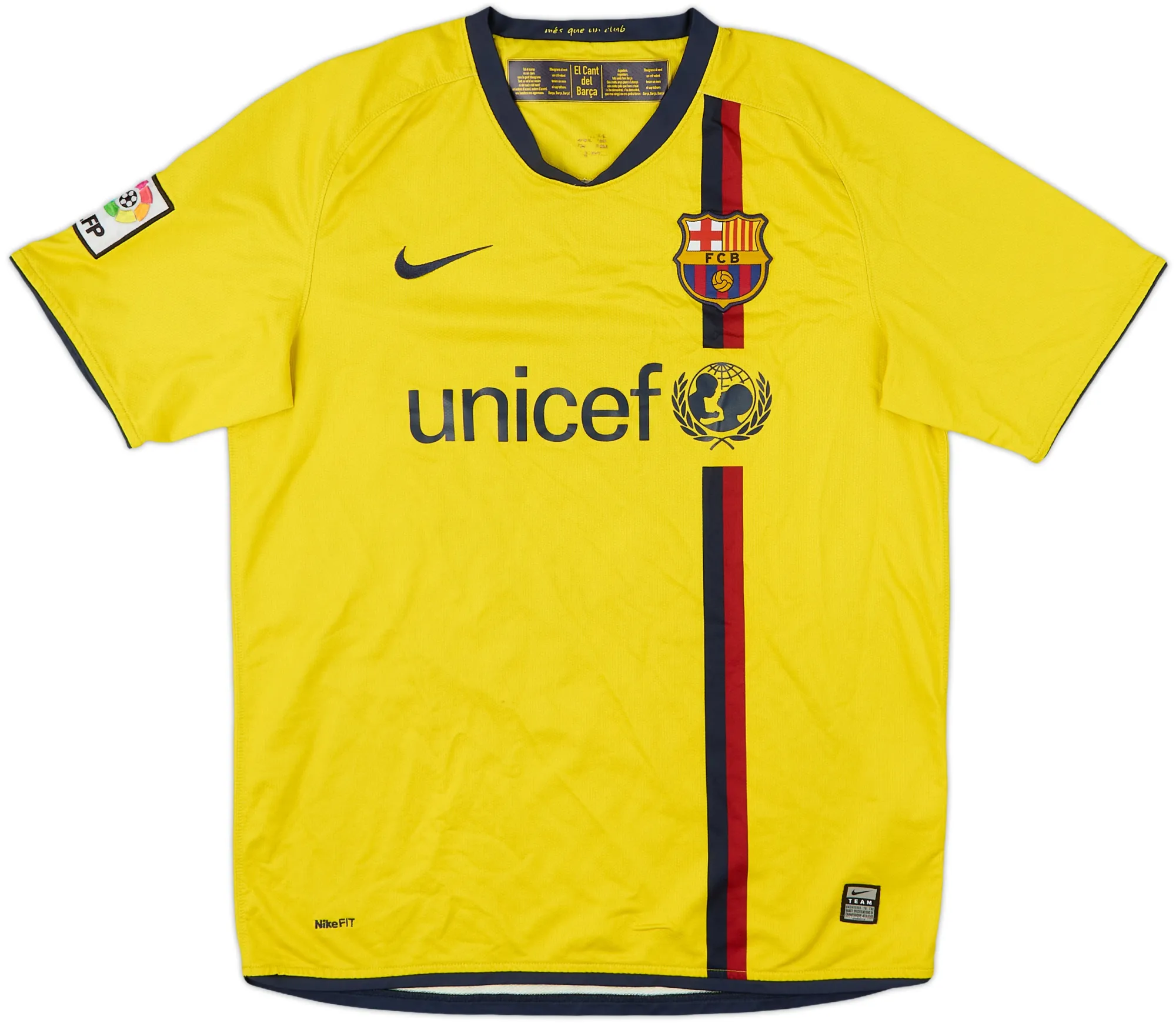 Nike Barcelona Mens SS Away Shirt 2008/10