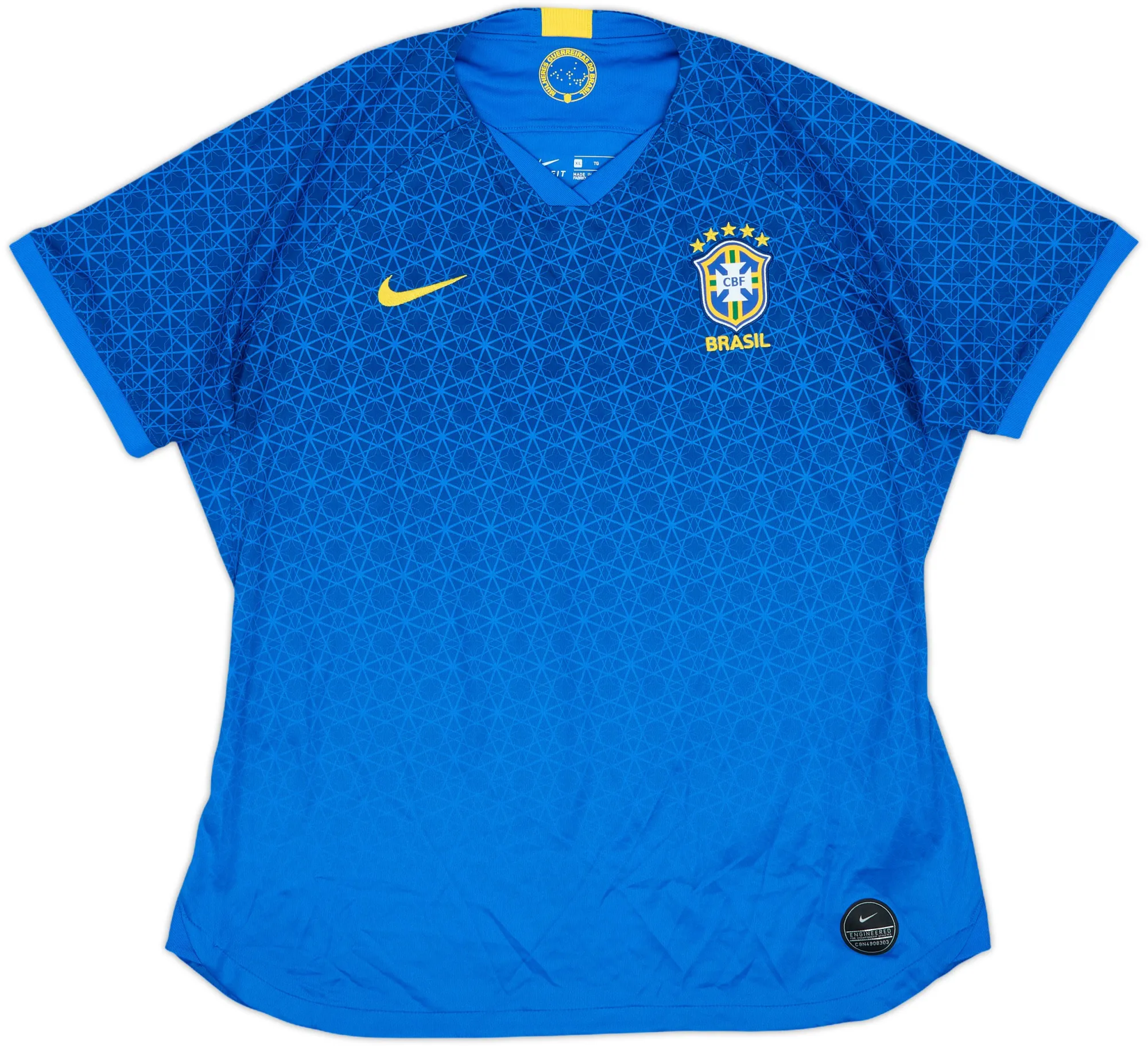 Nike Brazil Womens SS Away Shirt 2019