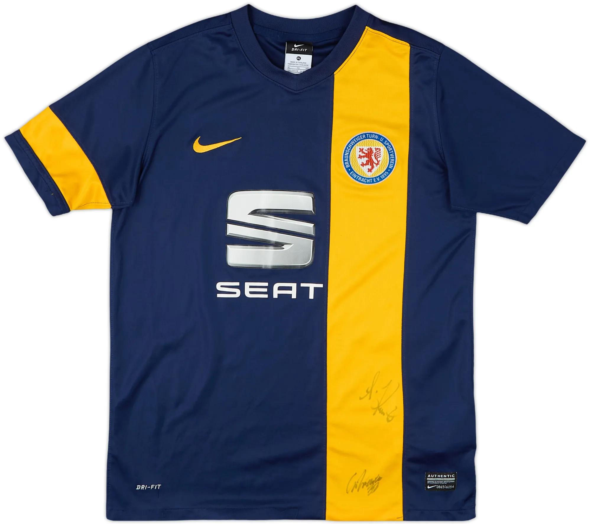 Nike Eintracht Braunschweig Boys SS Away Shirt 2013/14