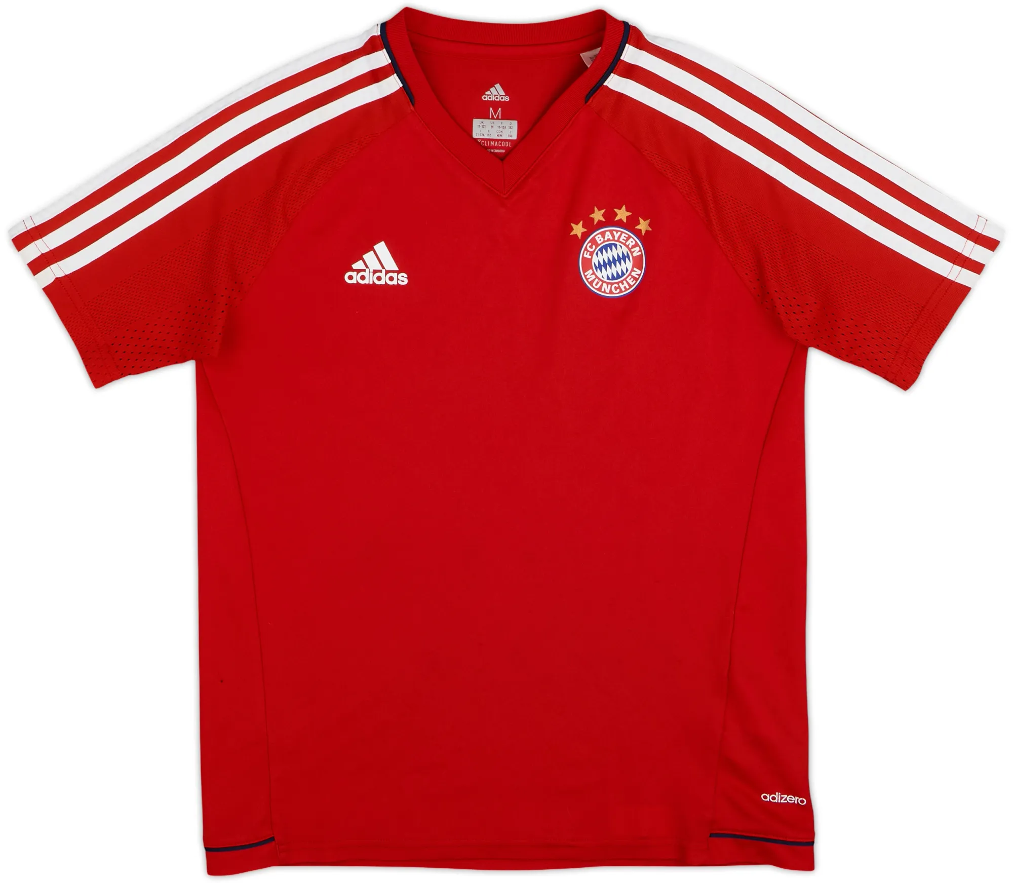adidas Bayern Munich Boys SS Player Issue Home Shirt 2017/18