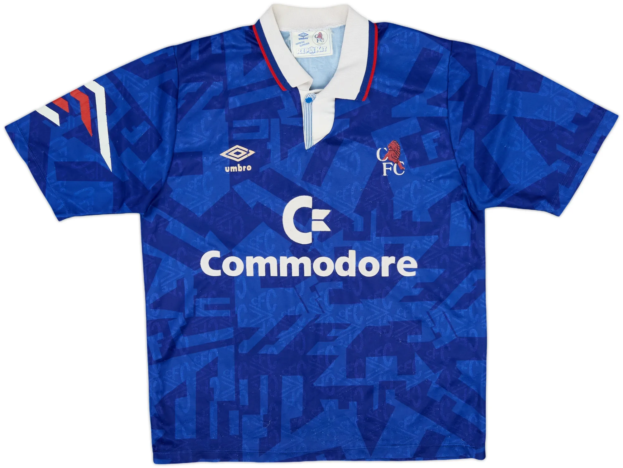 Umbro Chelsea Mens SS Home Shirt 1991/93