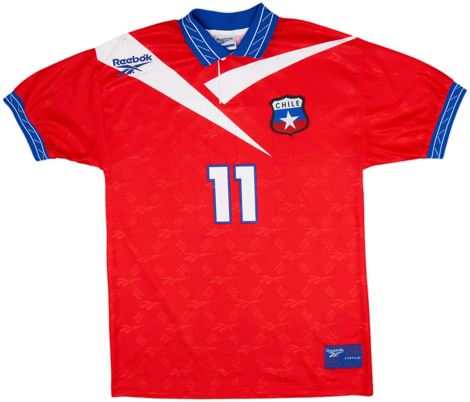 Reebok Chile Mens SS Home Shirt 1997