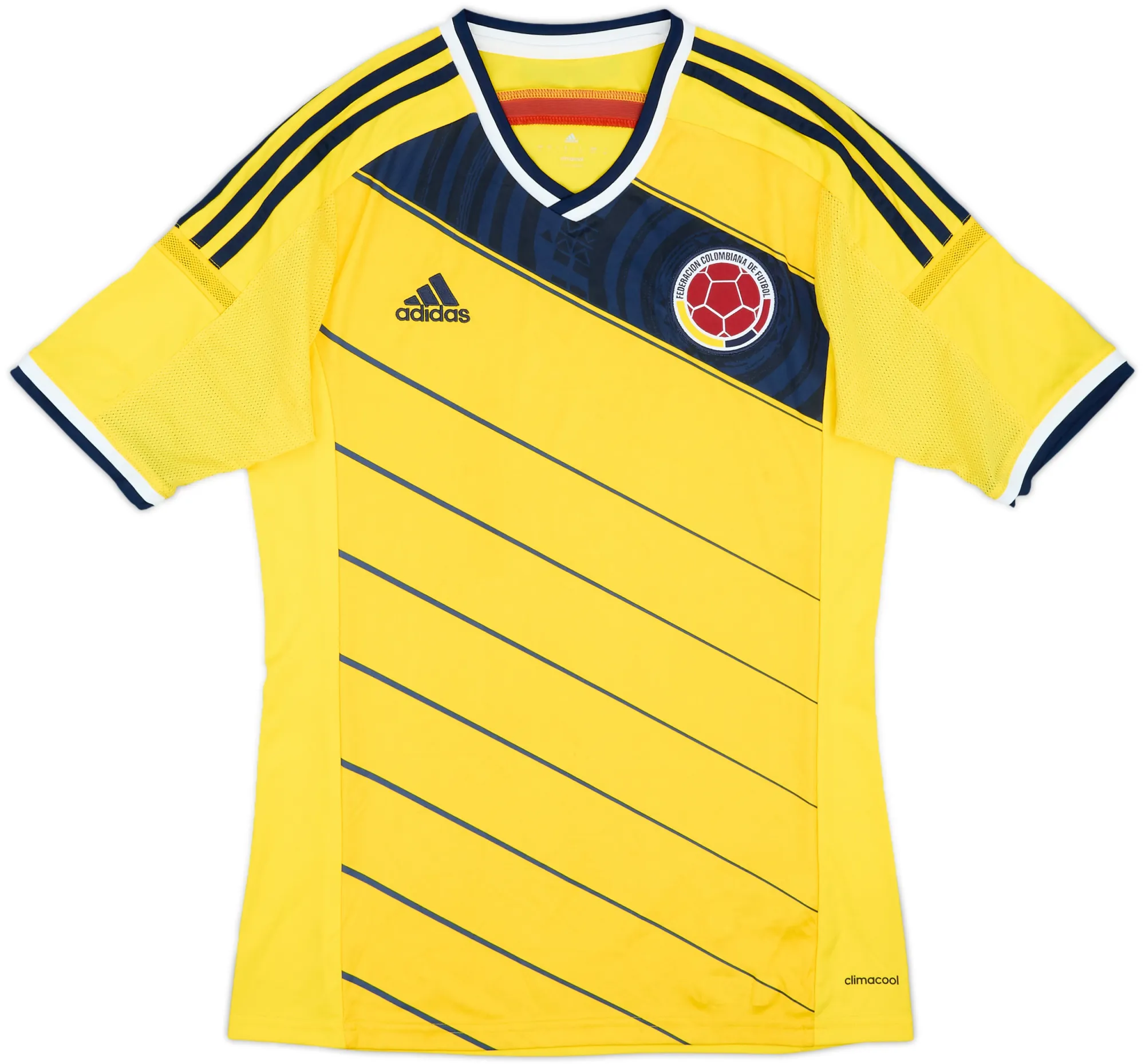 adidas Colombia Mens SS Home Shirt 2014