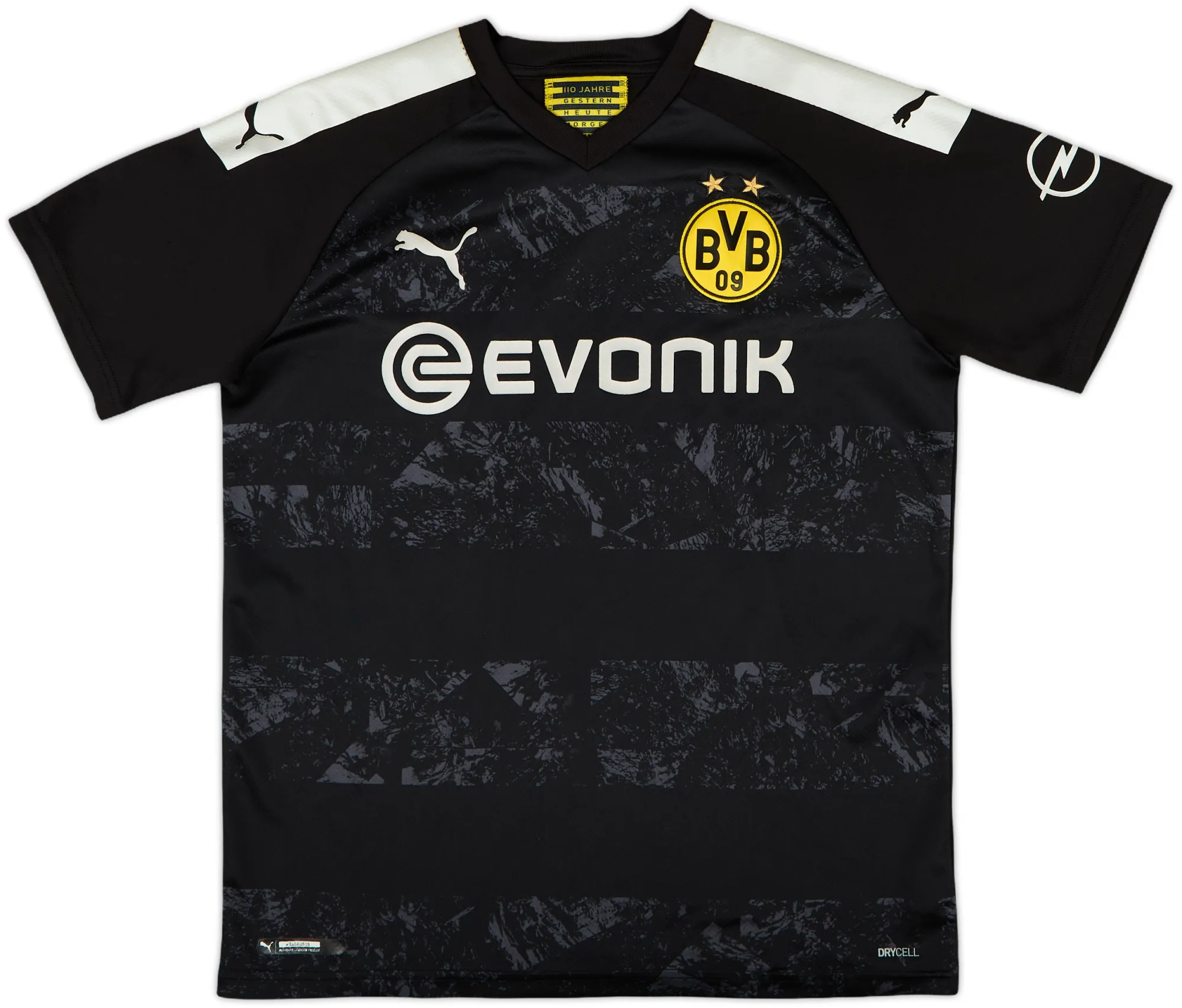 Puma Borussia Dortmund Boys SS Away Shirt 2019/20
