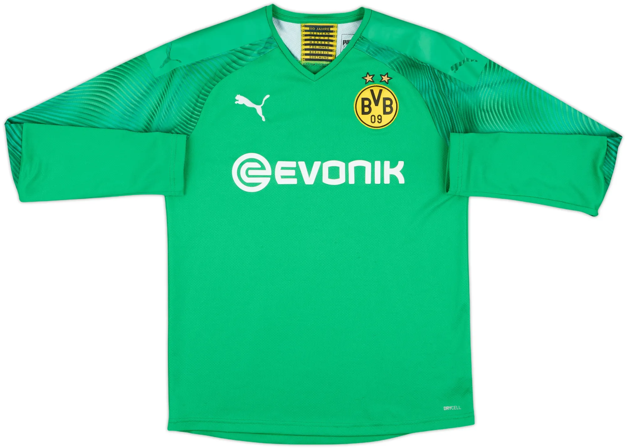 Puma Borussia Dortmund Boys LS Goalkeeper Home Shirt 2019/20