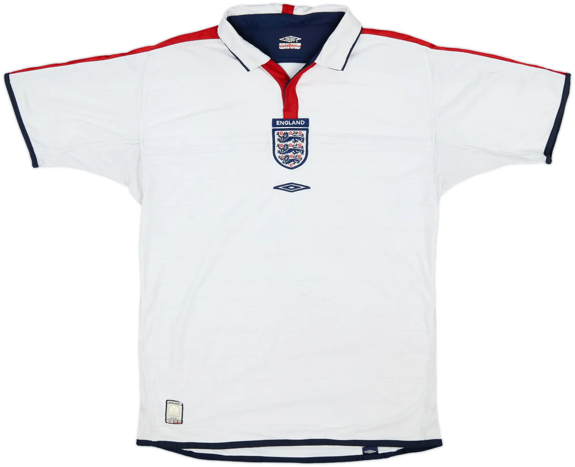 Umbro England Mens SS Home Shirt 2003