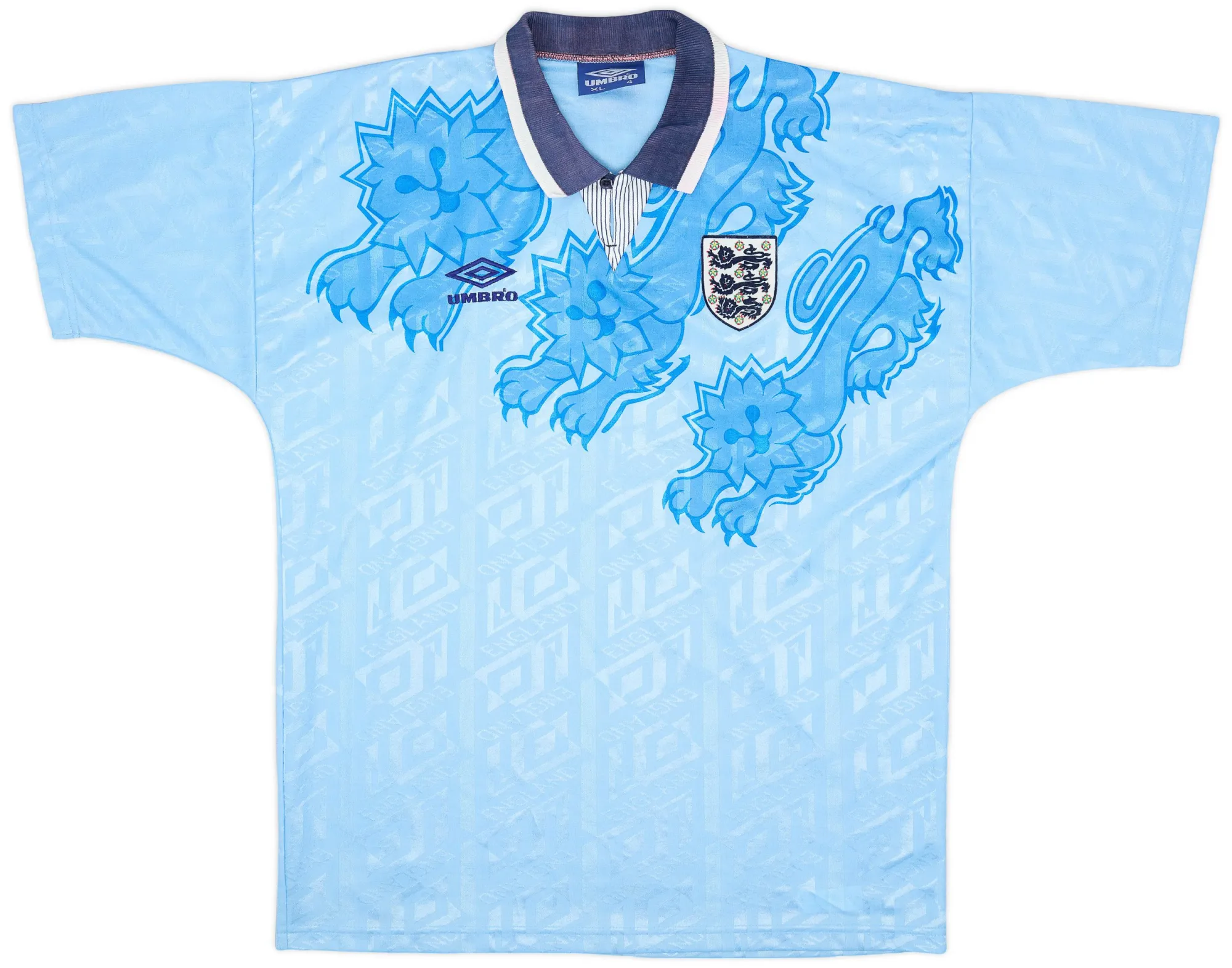 Umbro England Mens SS Third Shirt 1992