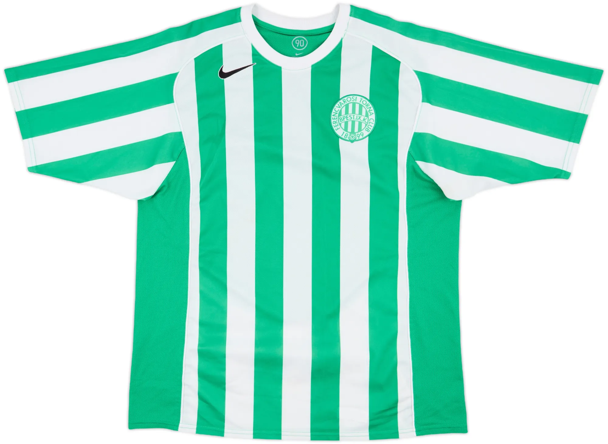 Nike Ferencvaros Mens SS Home Shirt 2004/06