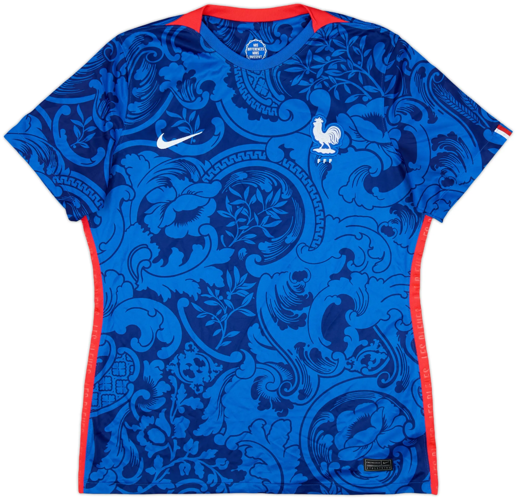 Nike France Womens SS Home Shirt 2022