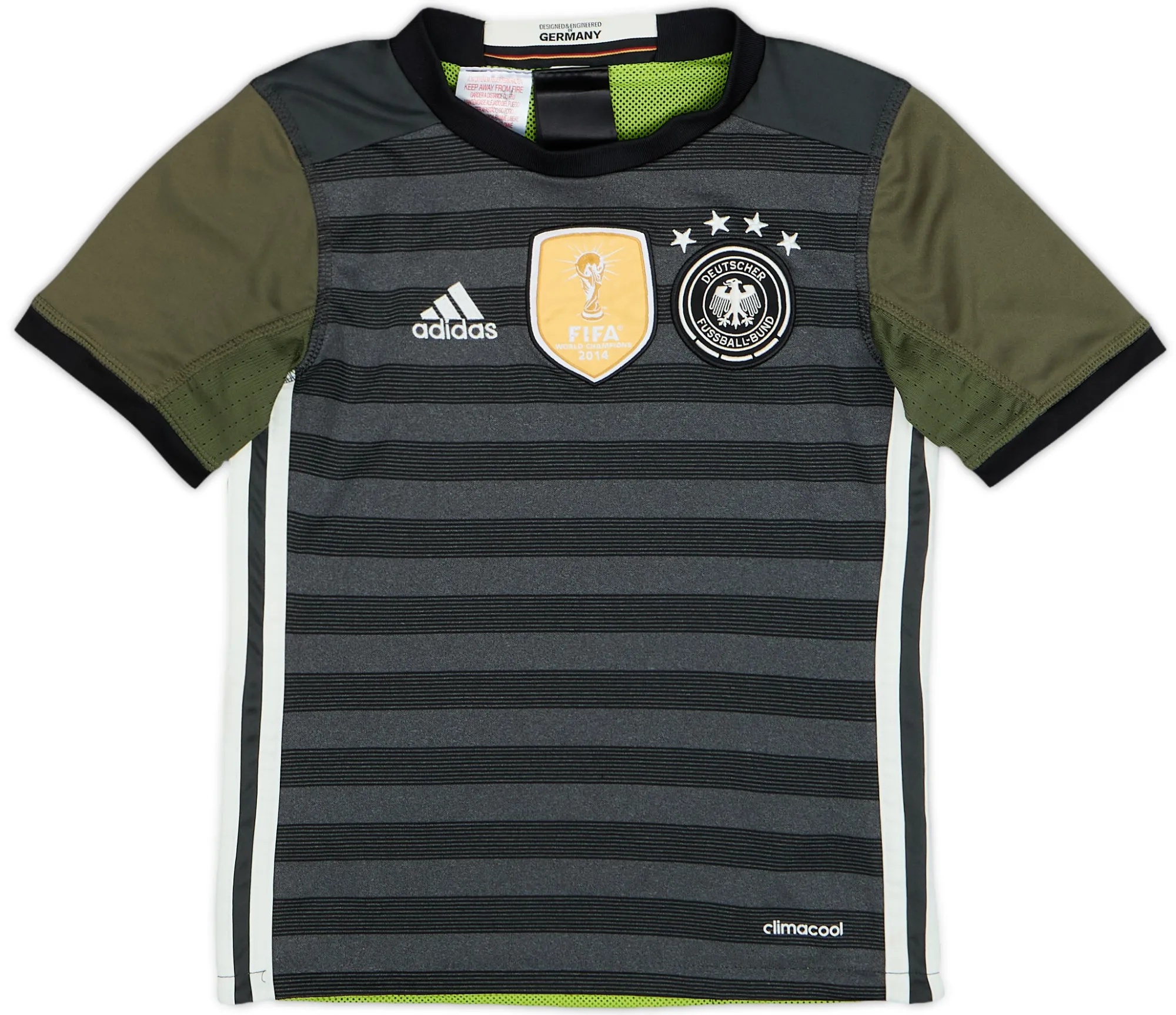 adidas Germany Boys SS Away Shirt 2015
