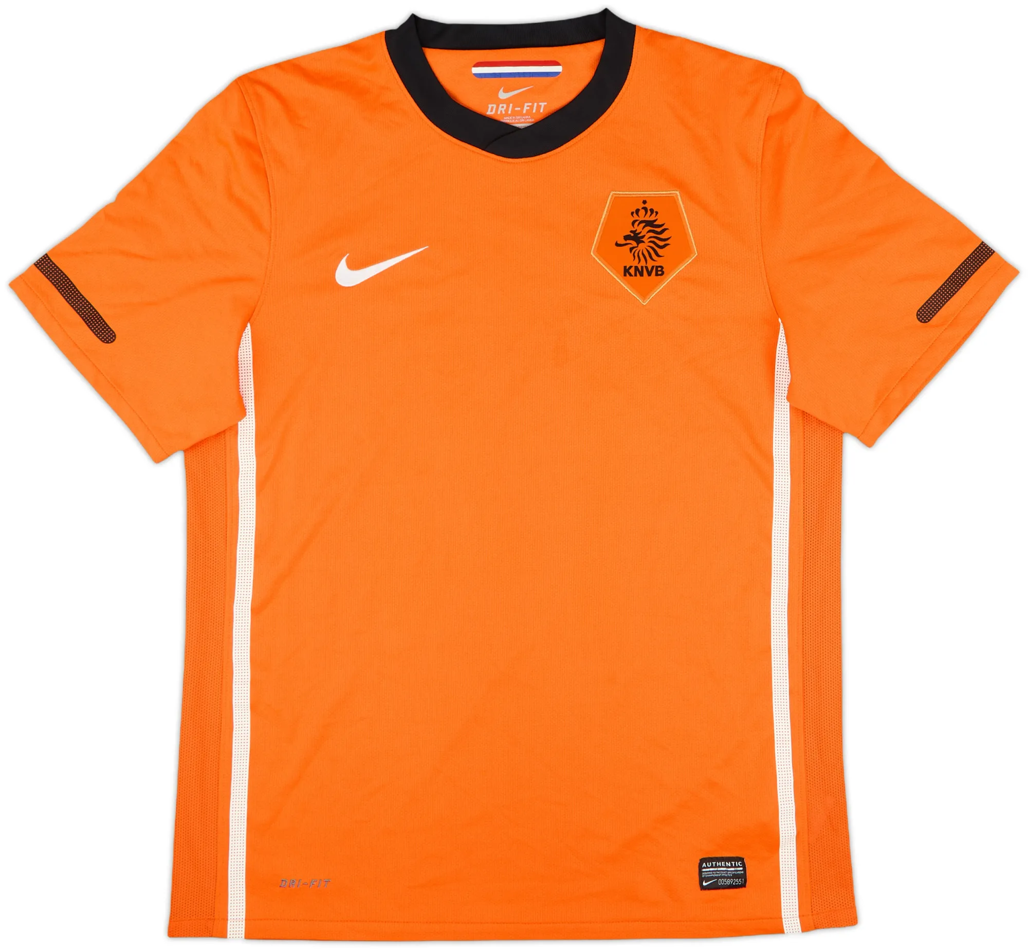 Nike Netherlands Mens SS Home Shirt 2010
