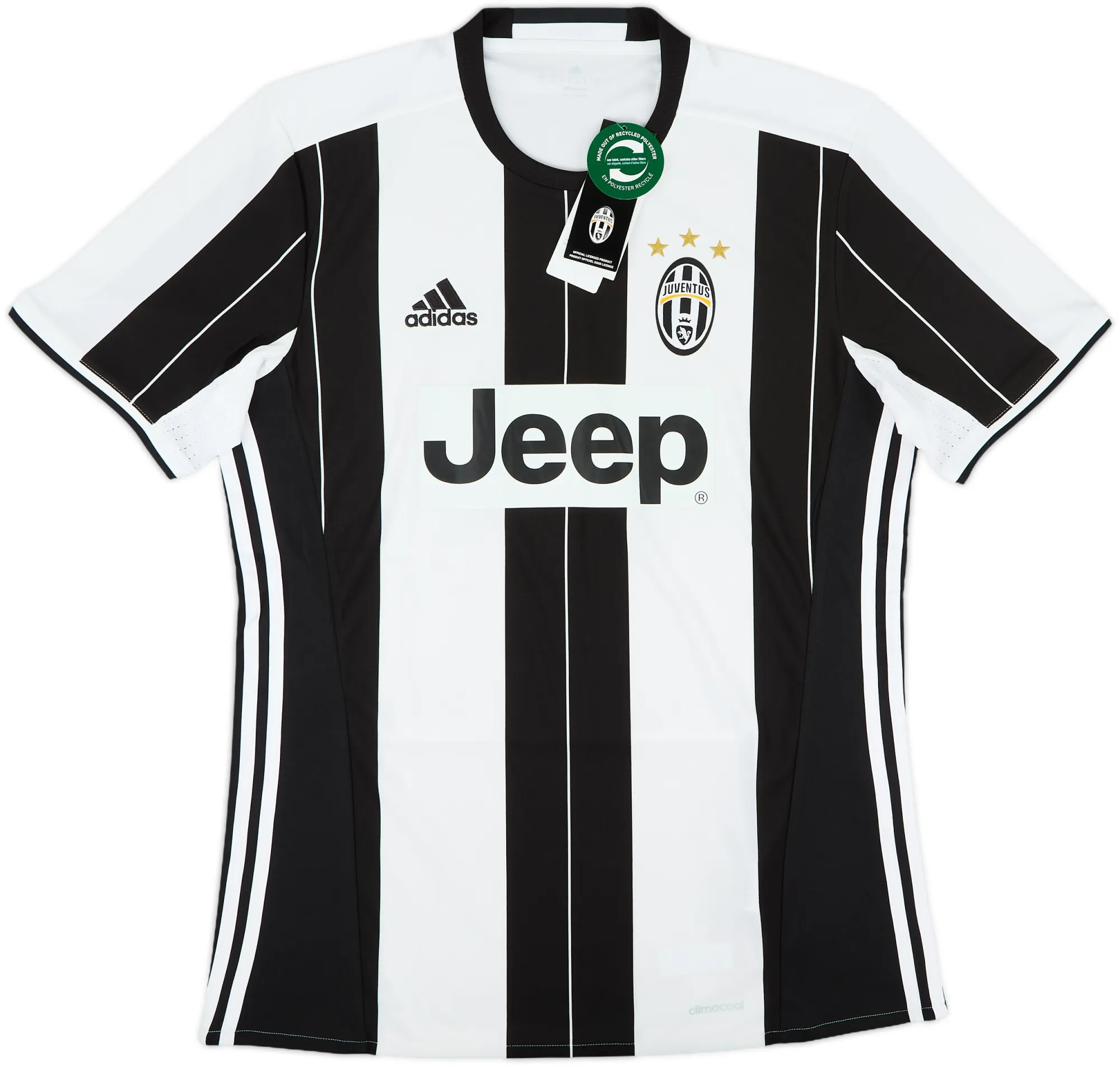 adidas Juventus Mens SS Home Shirt 2016/17