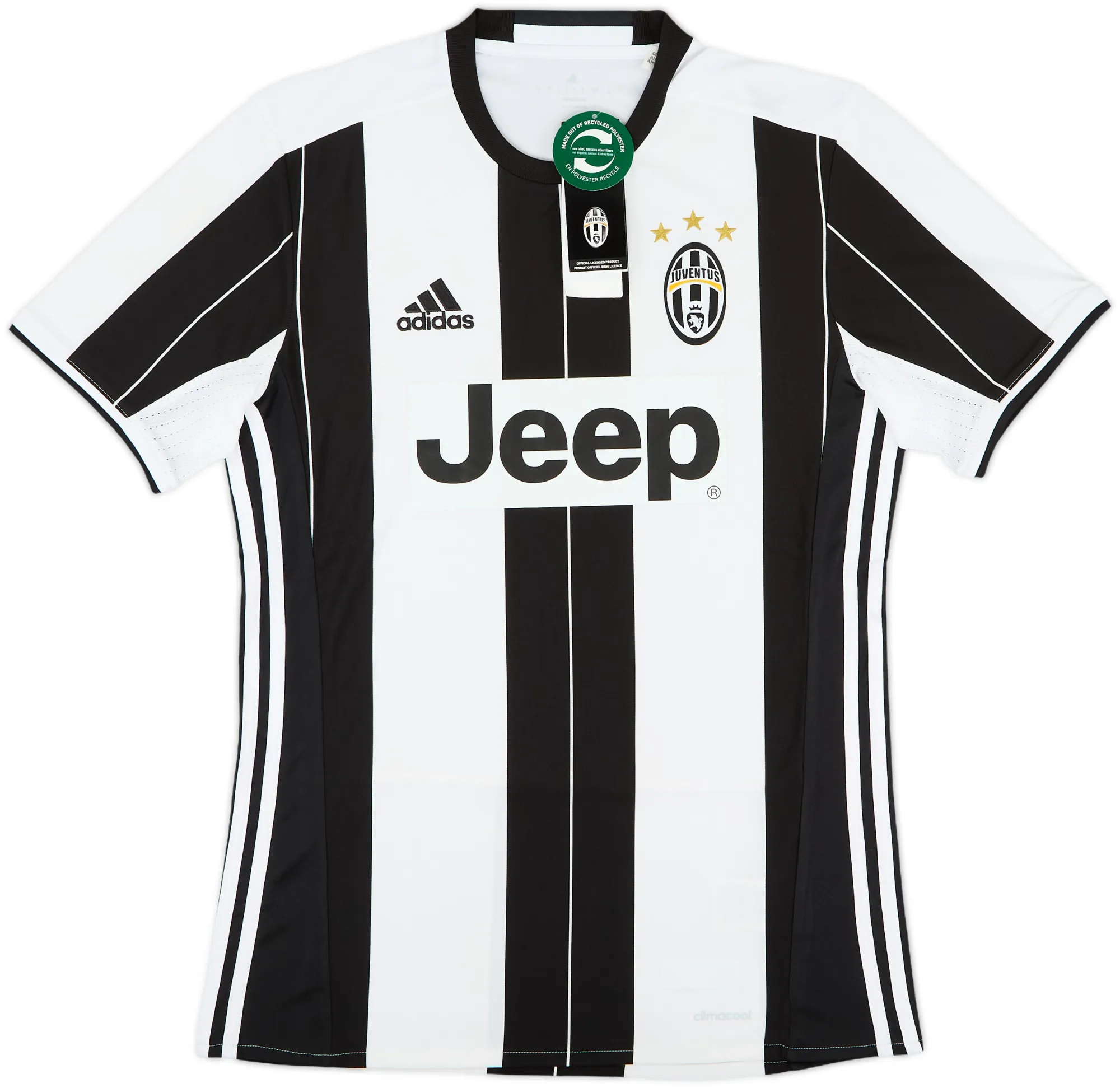 adidas Juventus Mens SS Home Shirt 2016/17
