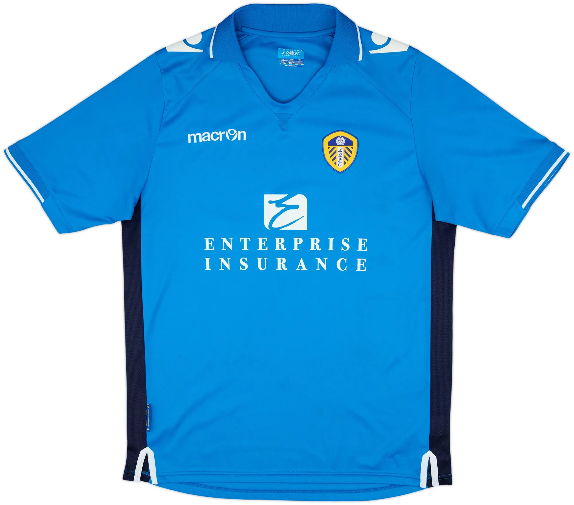 Macron Leeds United Mens SS Away Shirt 2012/14
