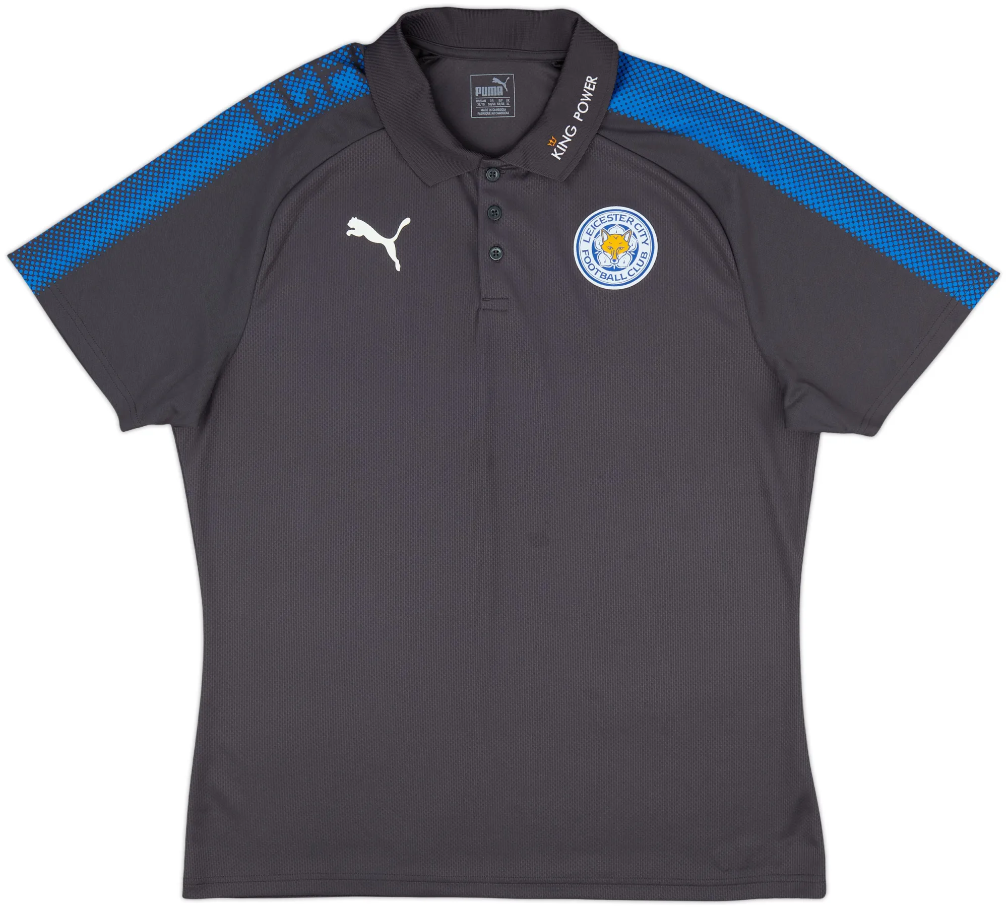 Puma Leicester City Mens SS Home Shirt 2017/18