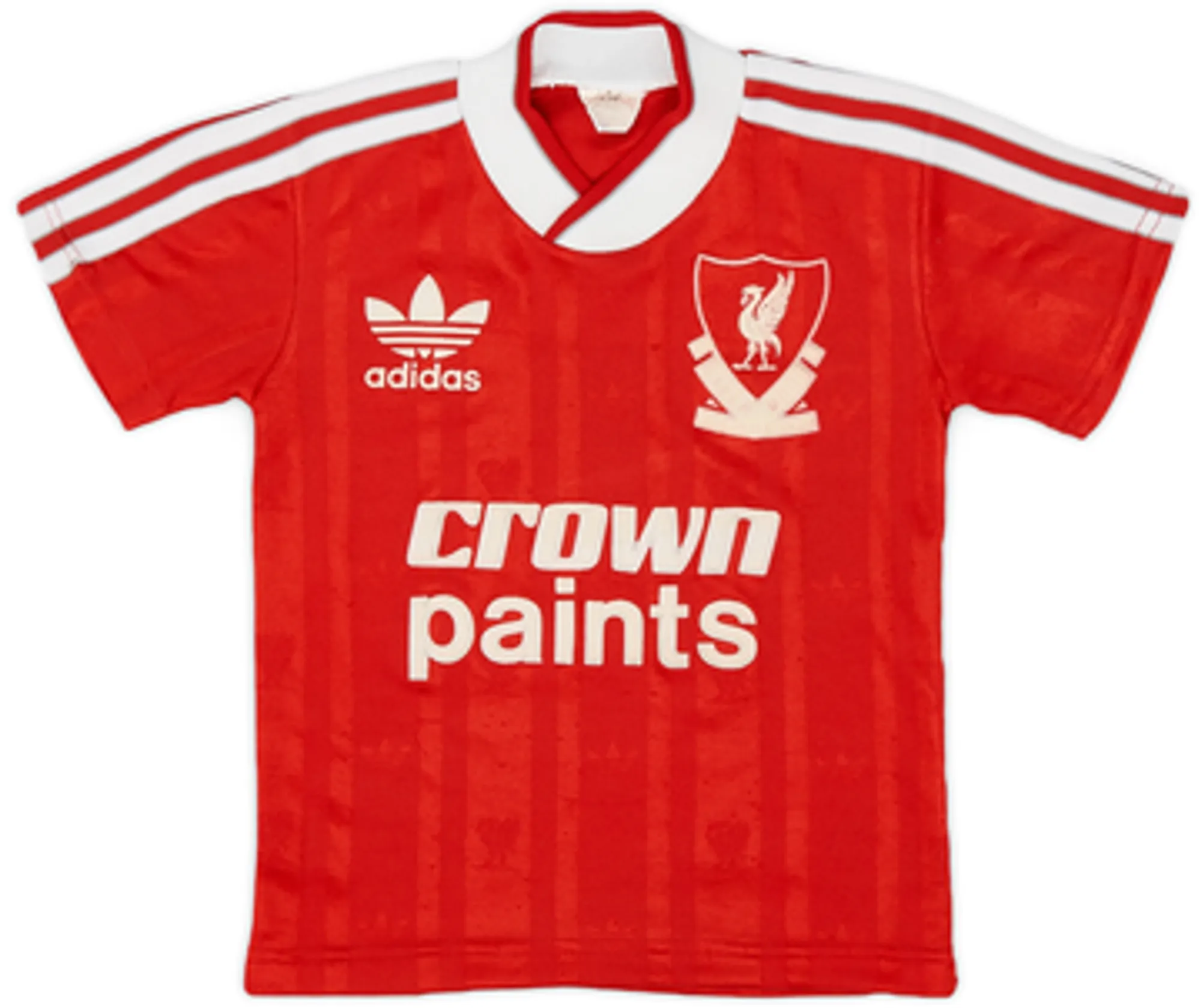 adidas Liverpool Mens SS Home Shirt 1987/88