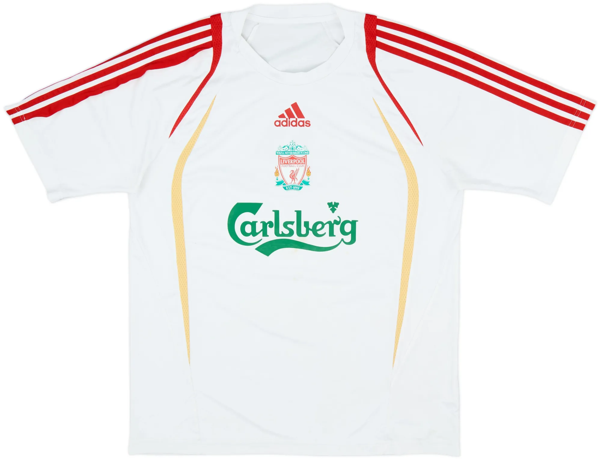 adidas Liverpool Mens SS Home Shirt 2009/10
