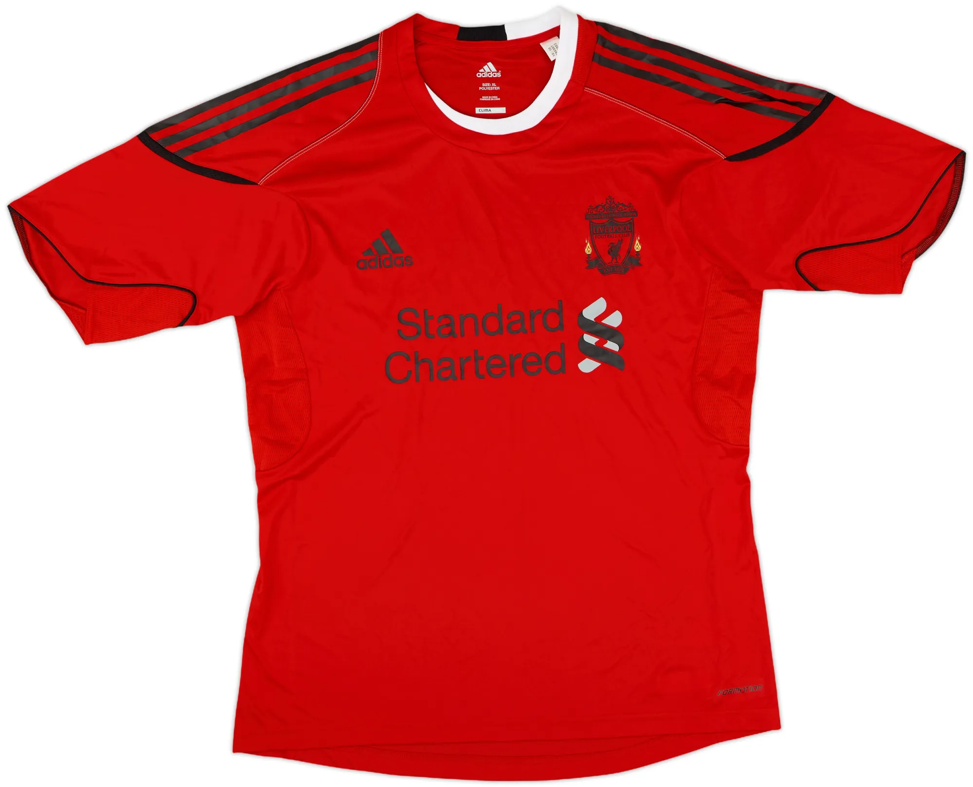 adidas Liverpool Mens SS Home Shirt 2010/11
