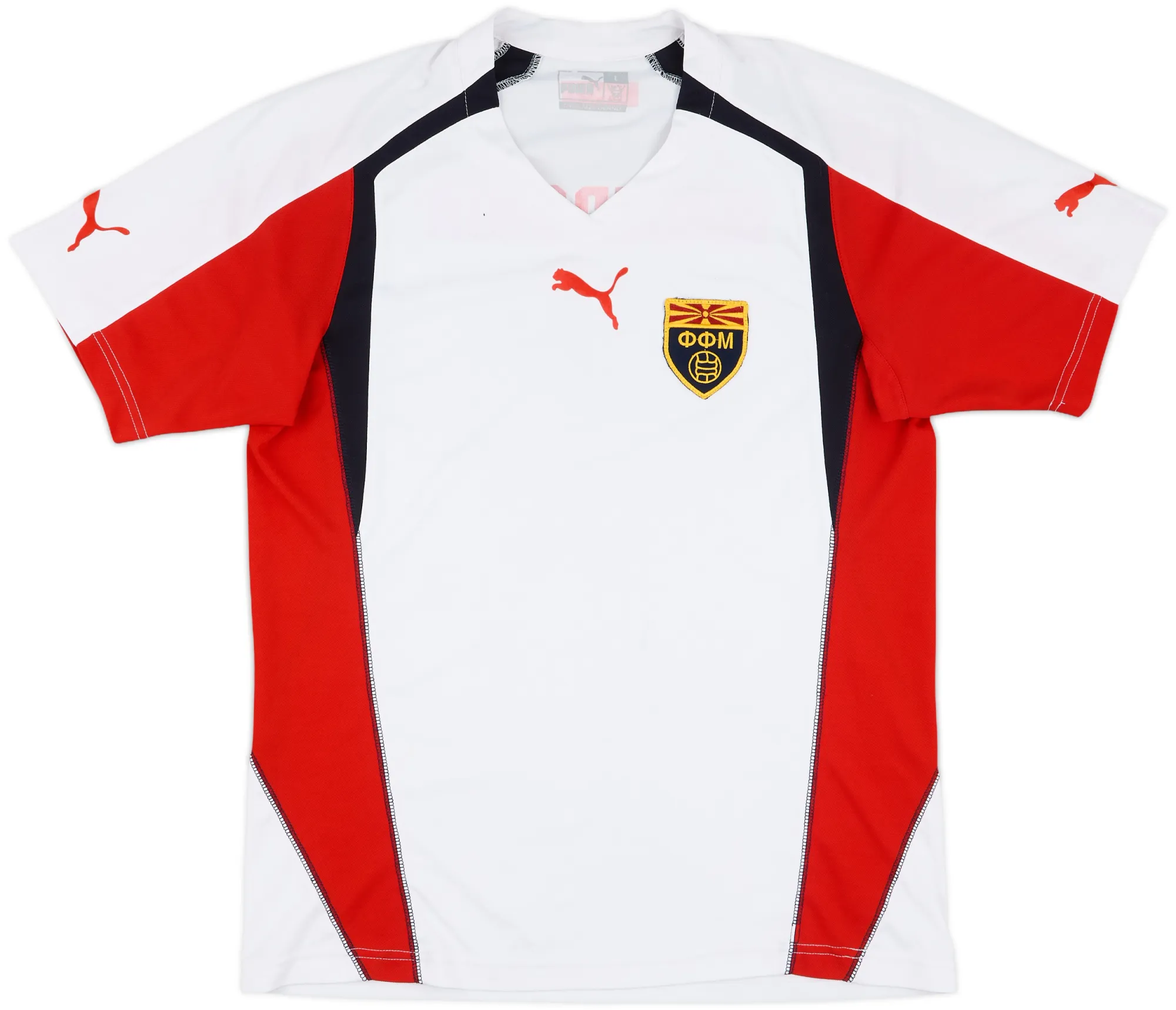 Puma Macedonia Mens SS Away Shirt 2004