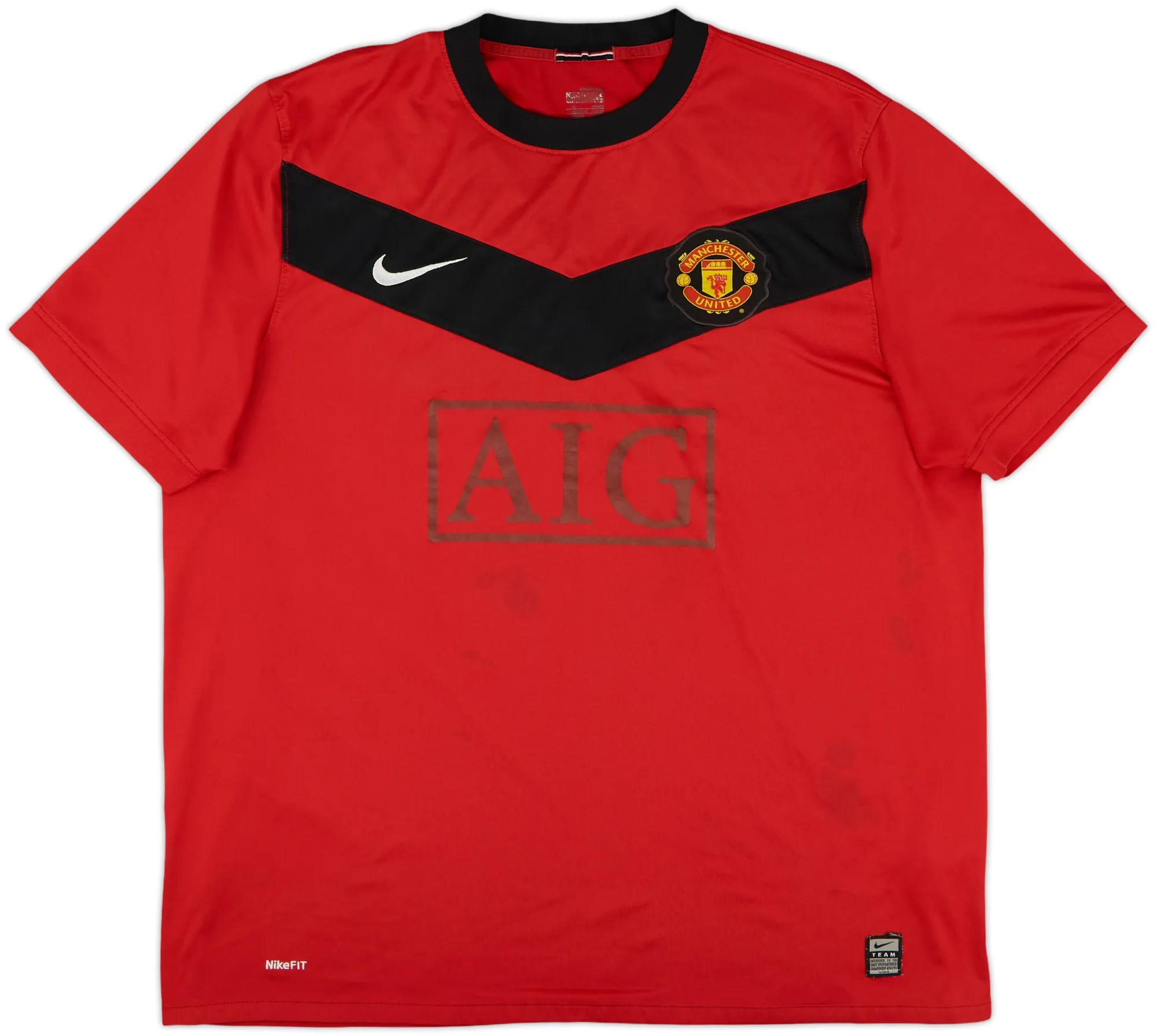 Nike Manchester United Mens SS Home Shirt 2009/10
