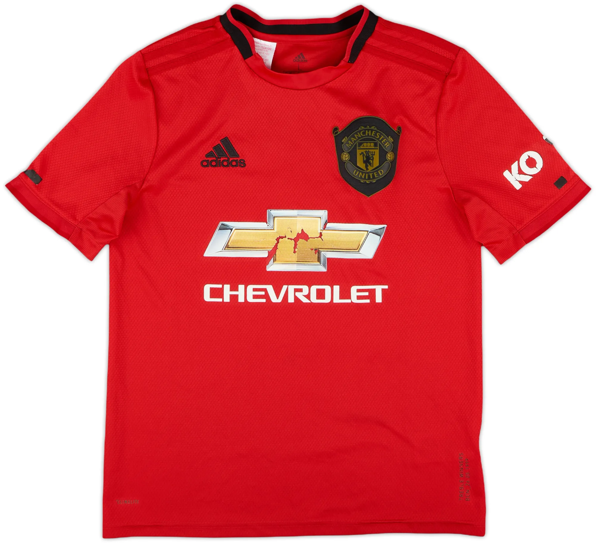 adidas Manchester United Boys SS Home Shirt 2019/20