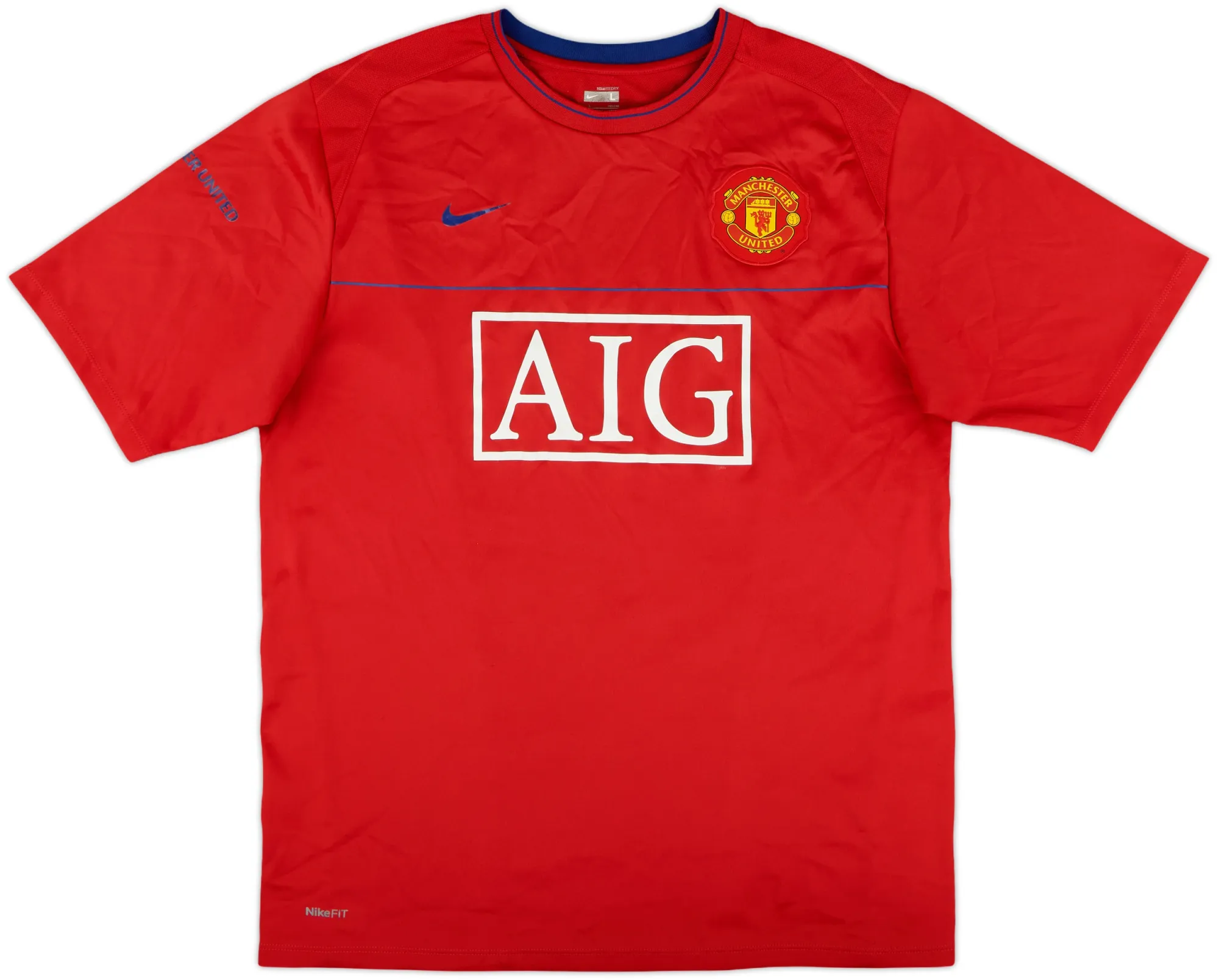 Nike Manchester United Mens SS Home Shirt 2008/09