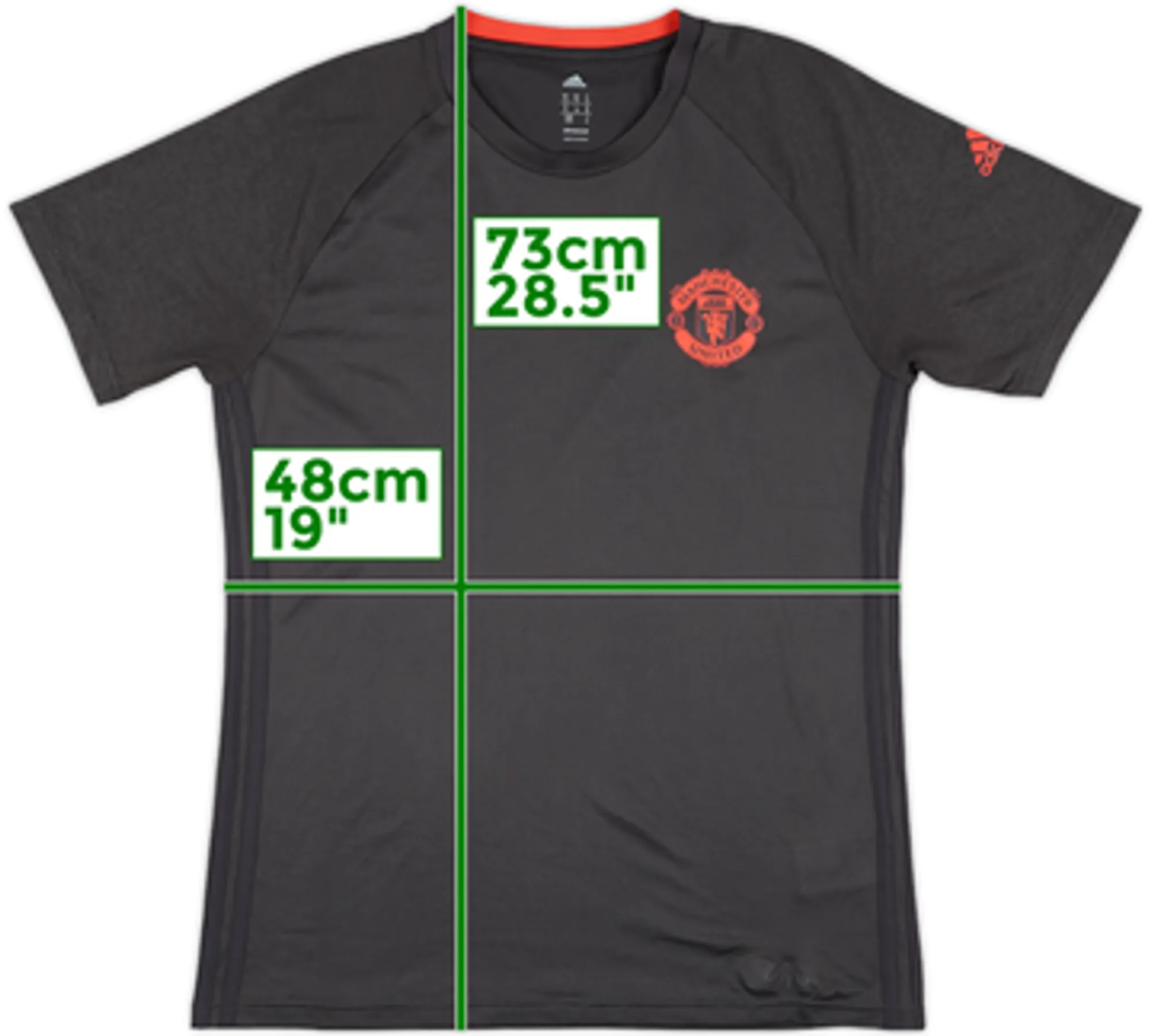 adidas Manchester United Mens SS Home Shirt 2016/17