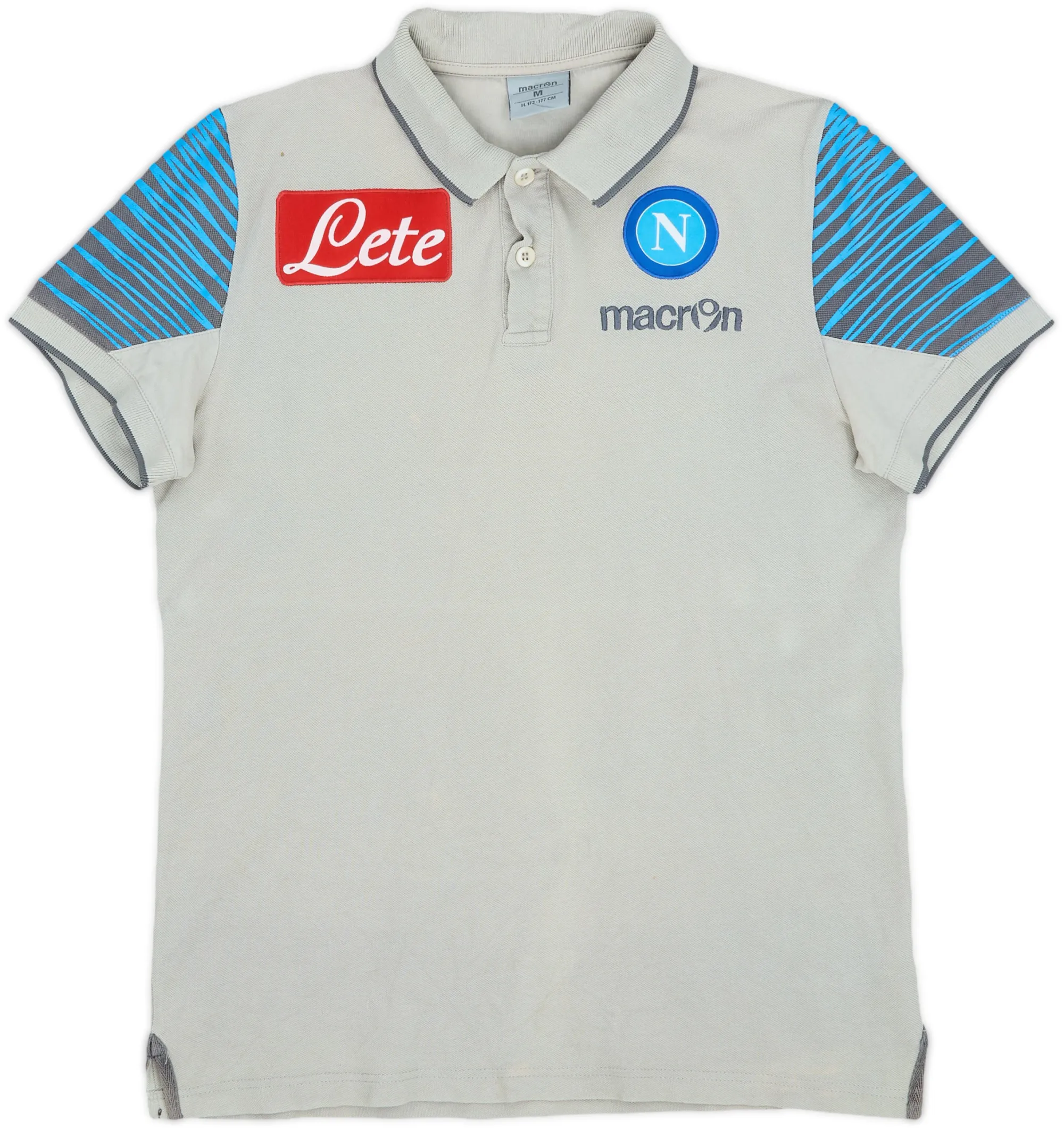 2014-15 Napoli Macron Polo Shirt - 8/10 - (M)