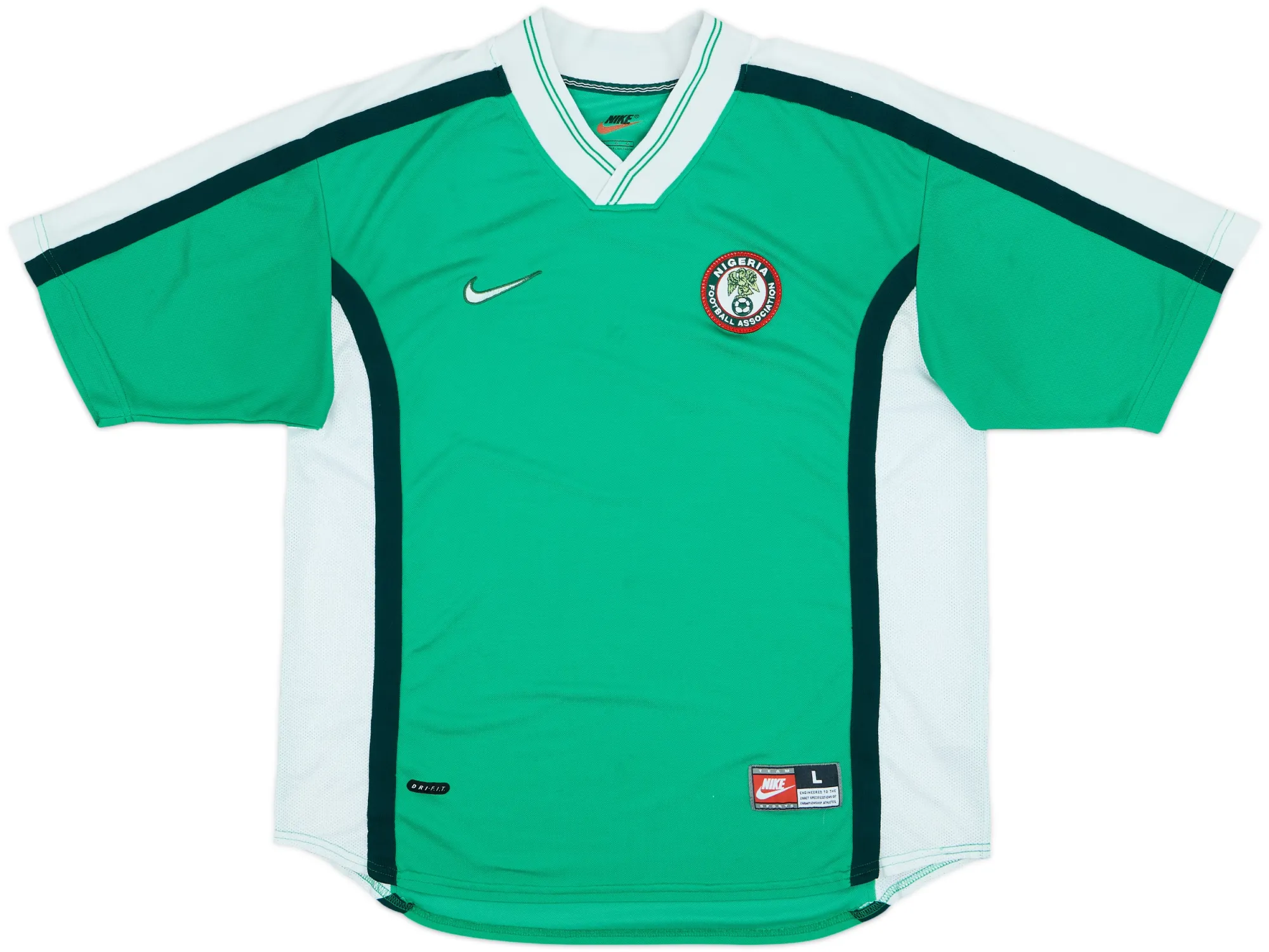 Nike Nigeria Mens SS Home Shirt 1998